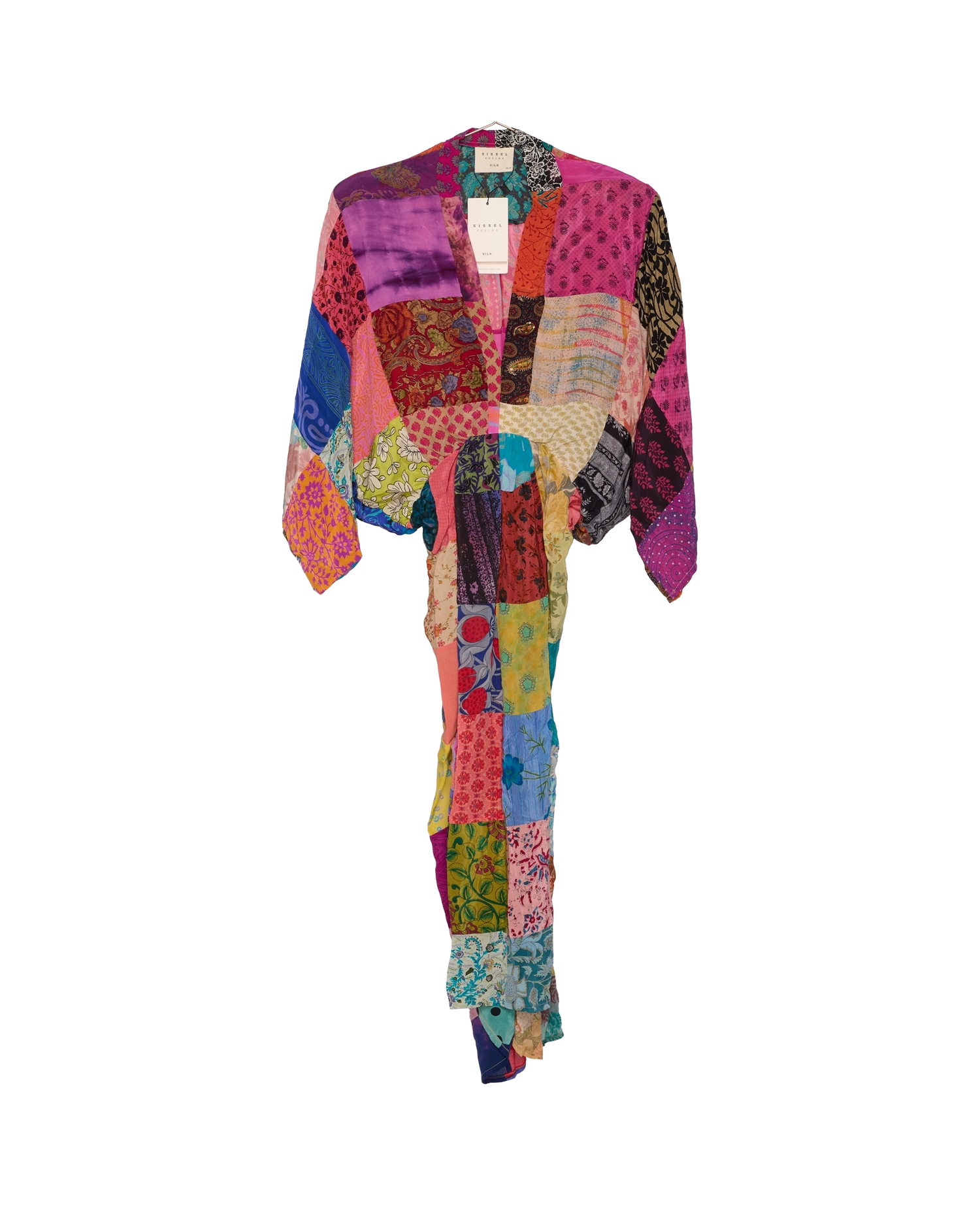Juno SILK Patchwork Dress - No. 423