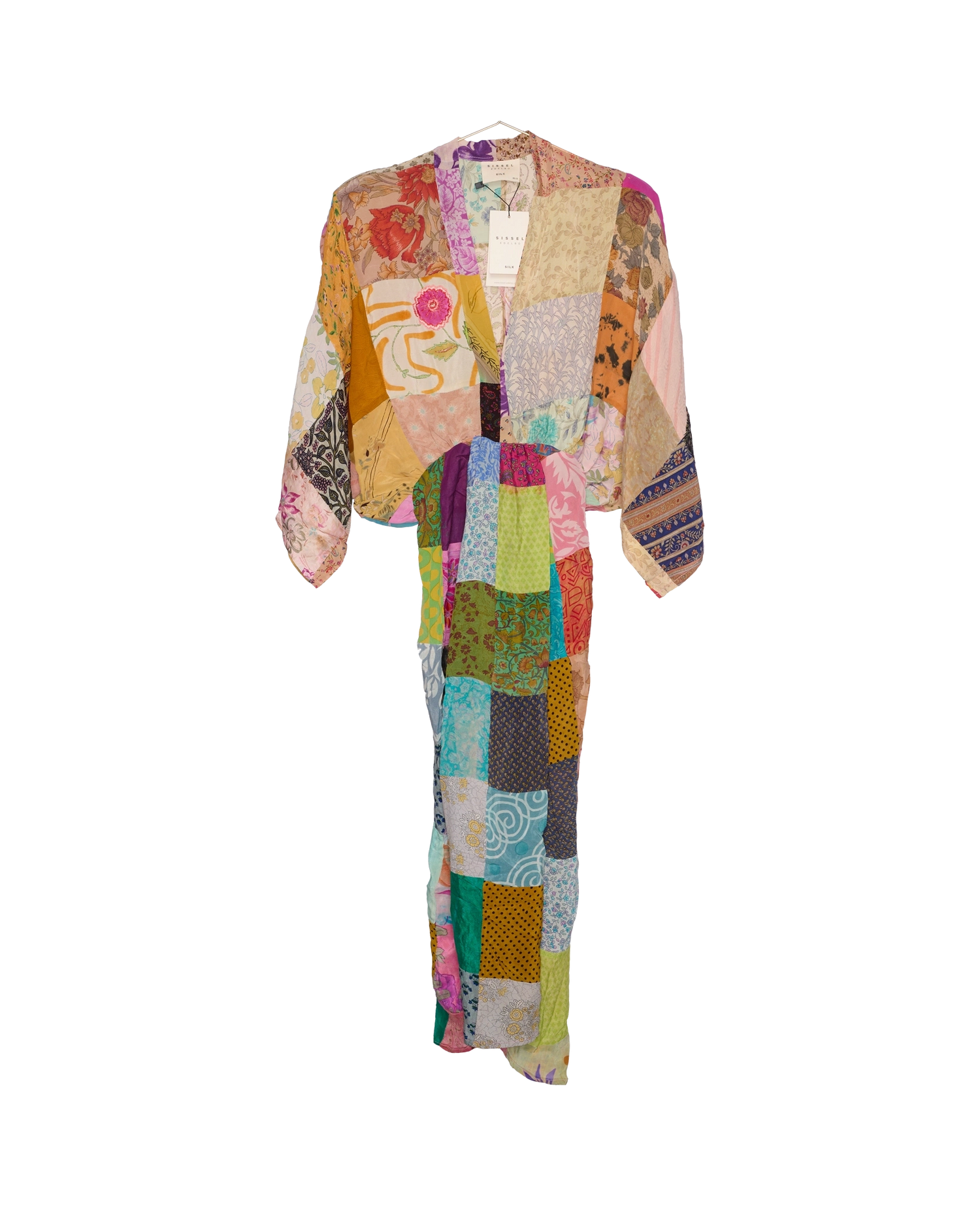 Juno SILK Patchwork Dress - No. 424