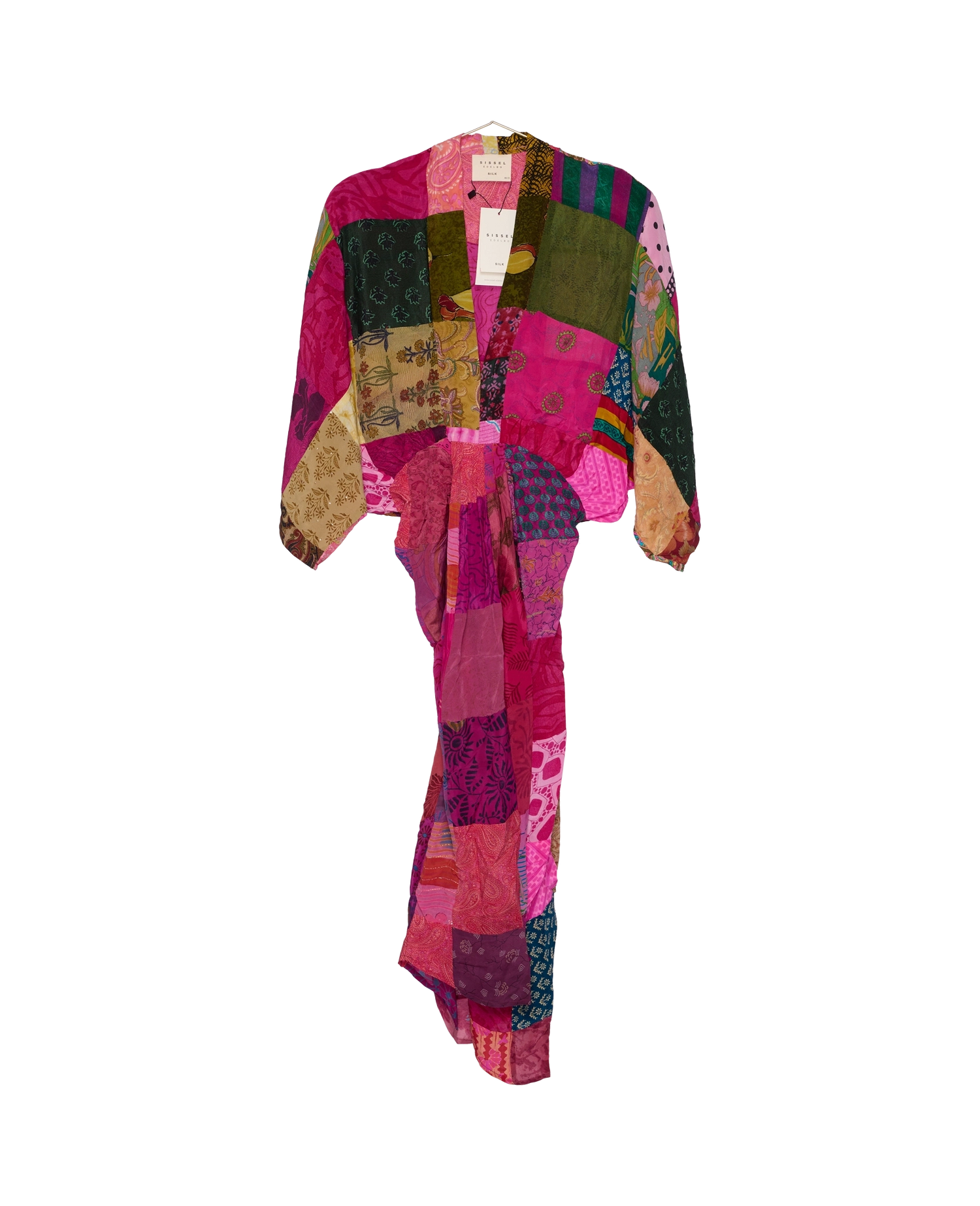 Juno SILK Patchwork Dress - No. 425