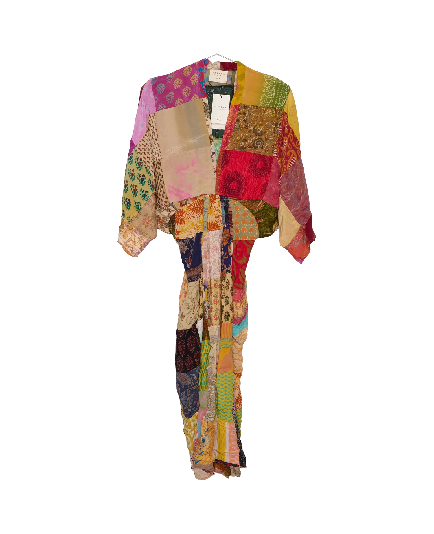 Juno SILK Patchwork Dress - No. 426