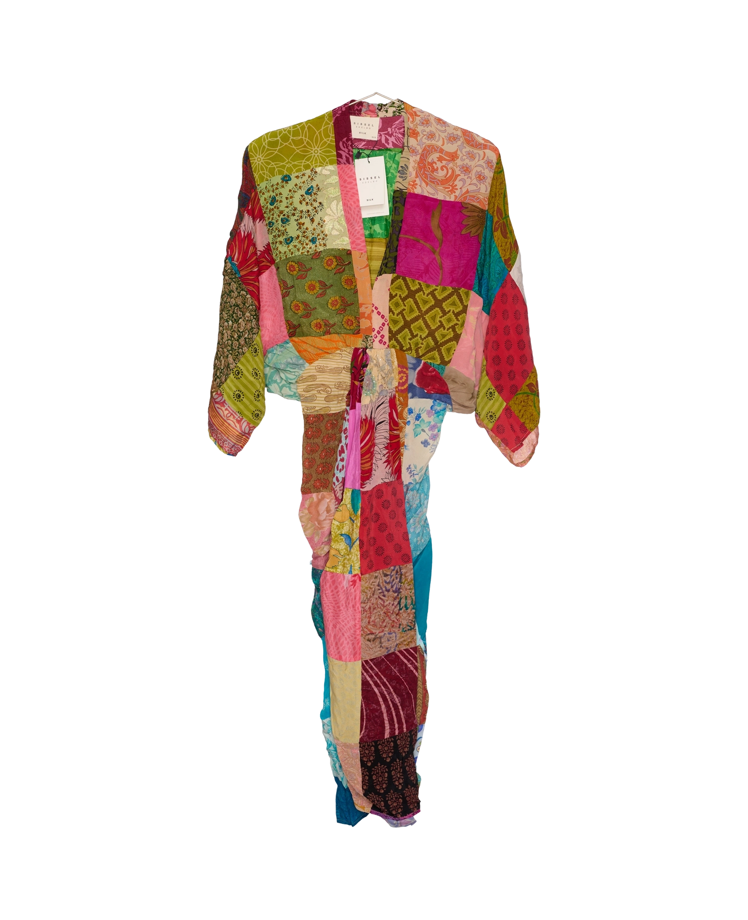 Juno SILK Patchwork Dress - No. 427