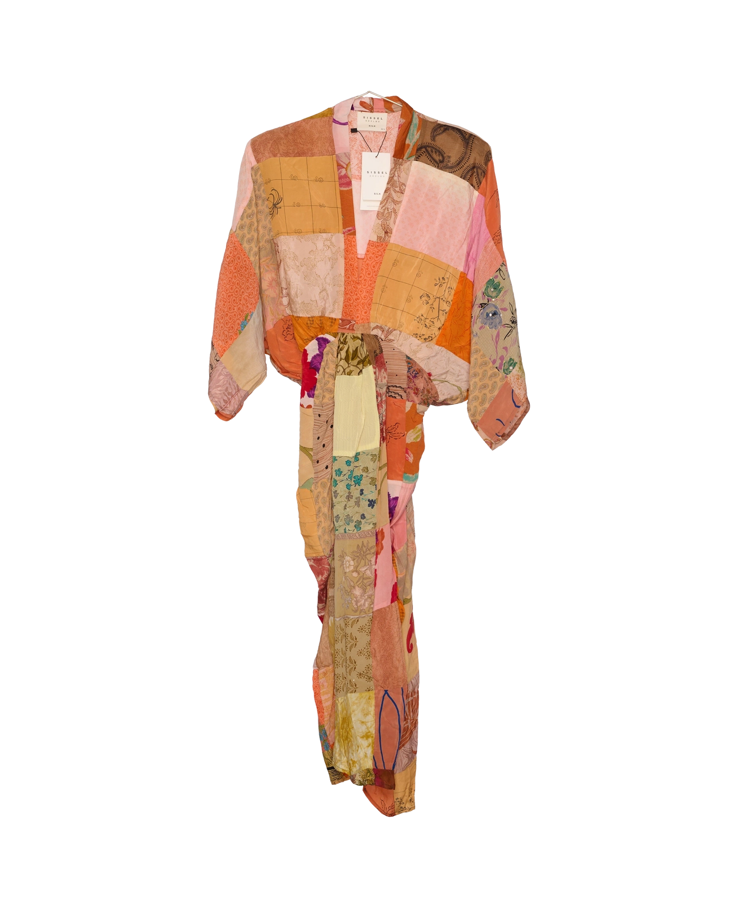 Juno SILK Patchwork Dress - No. 431