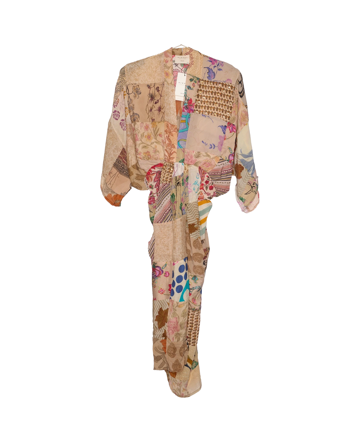 Juno SILK Patchwork Dress - No. 432