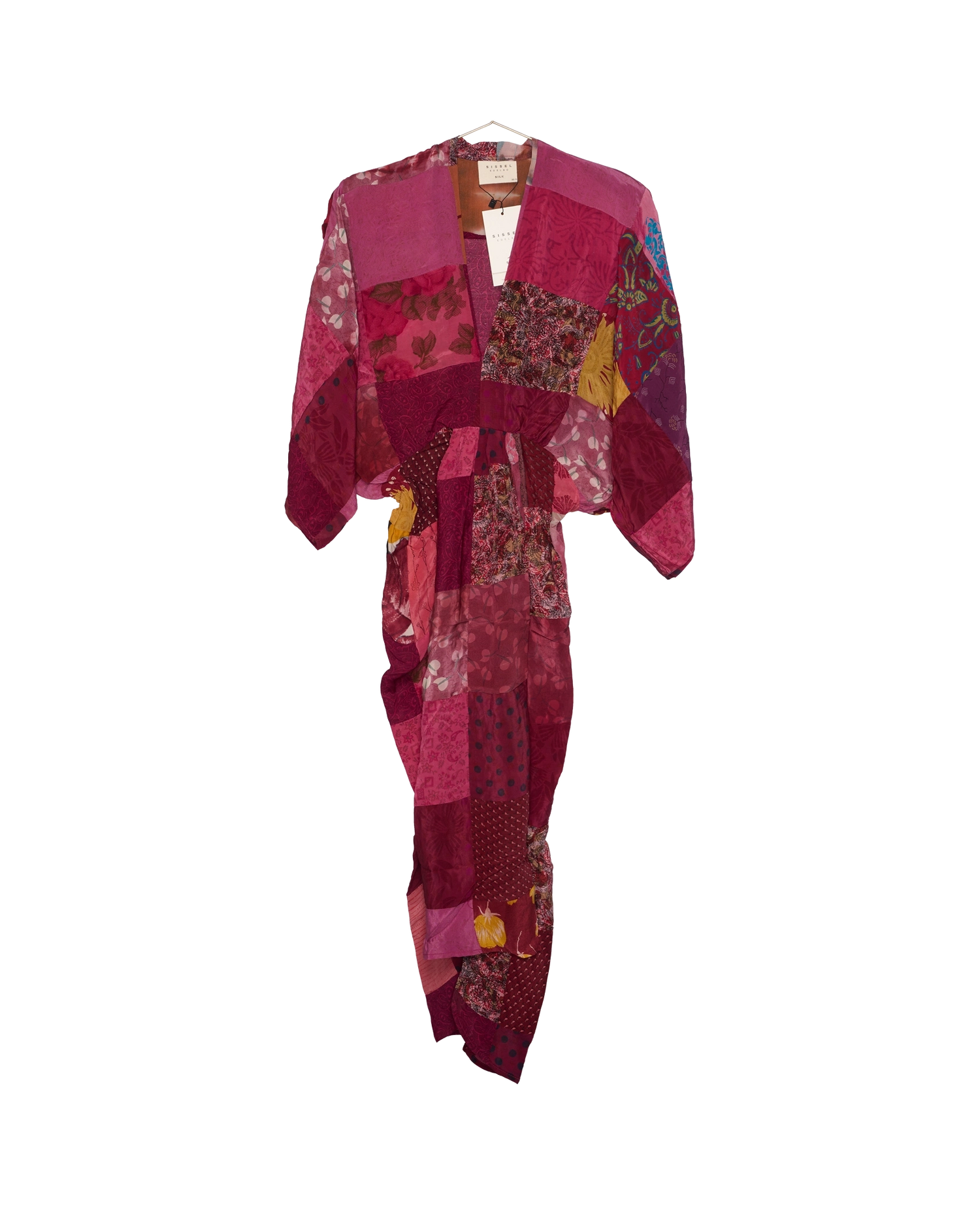 Juno SILK Patchwork Dress - No. 433