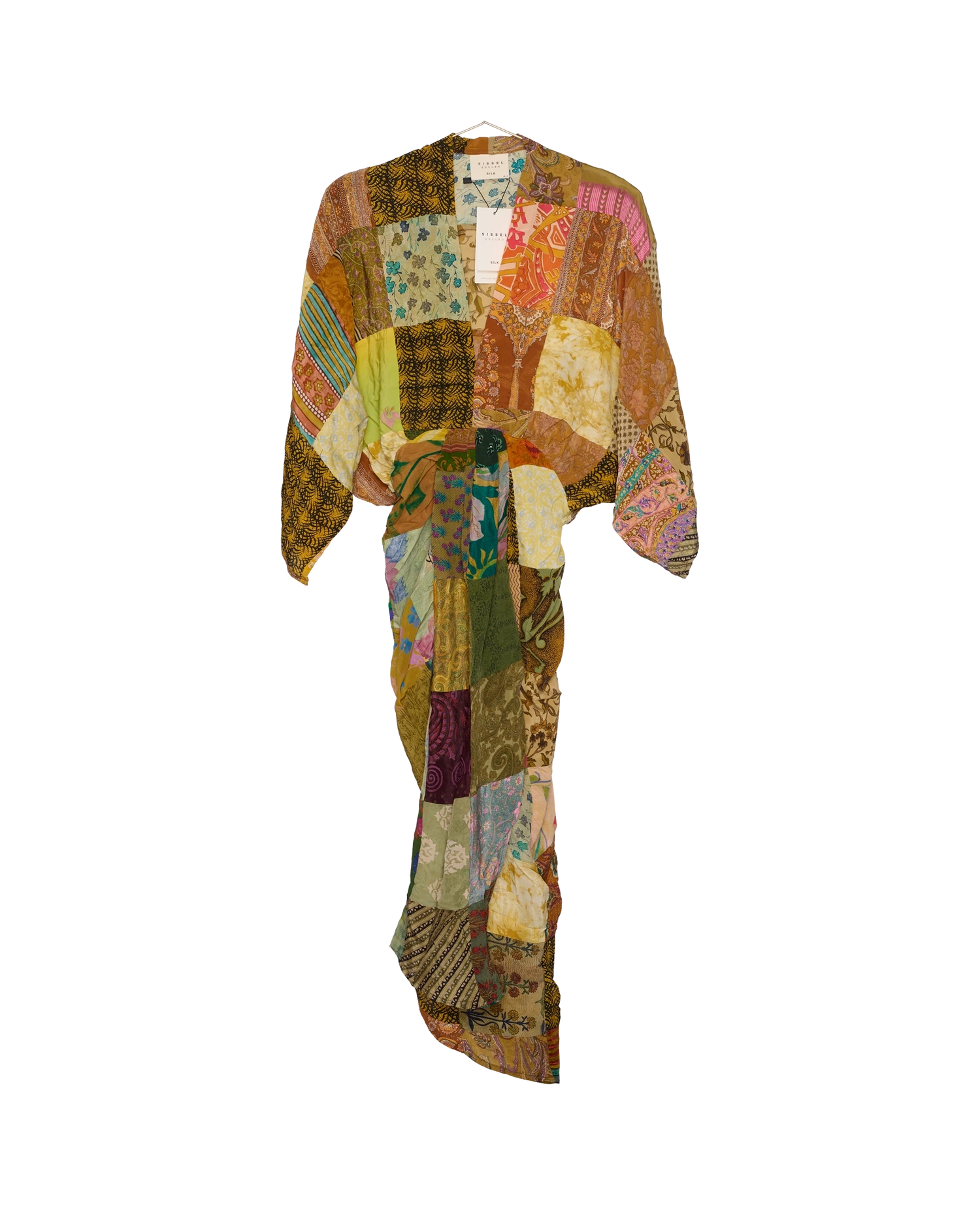 Juno SILK Patchwork Dress - No. 434