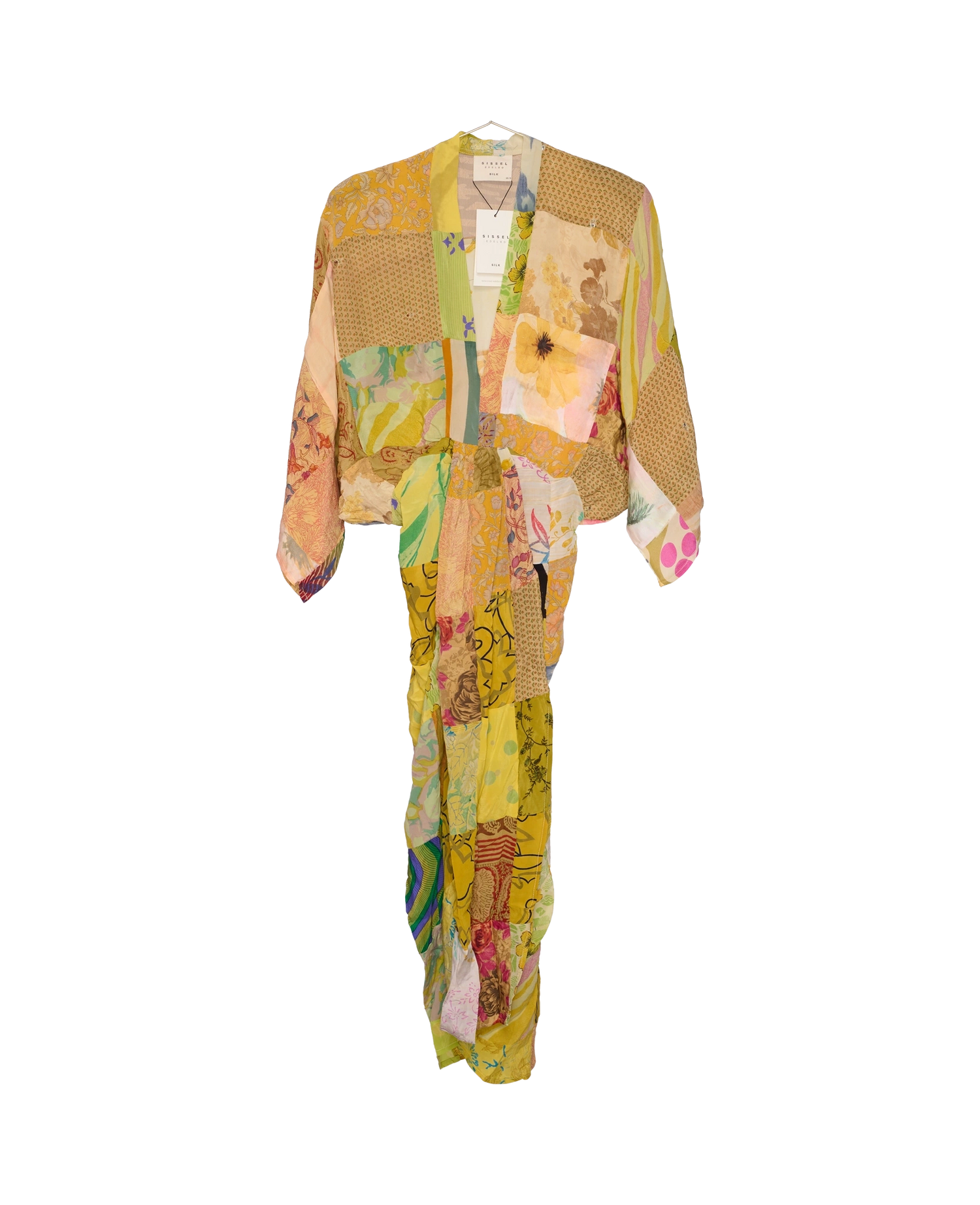 Juno SILK Patchwork Dress - No. 435