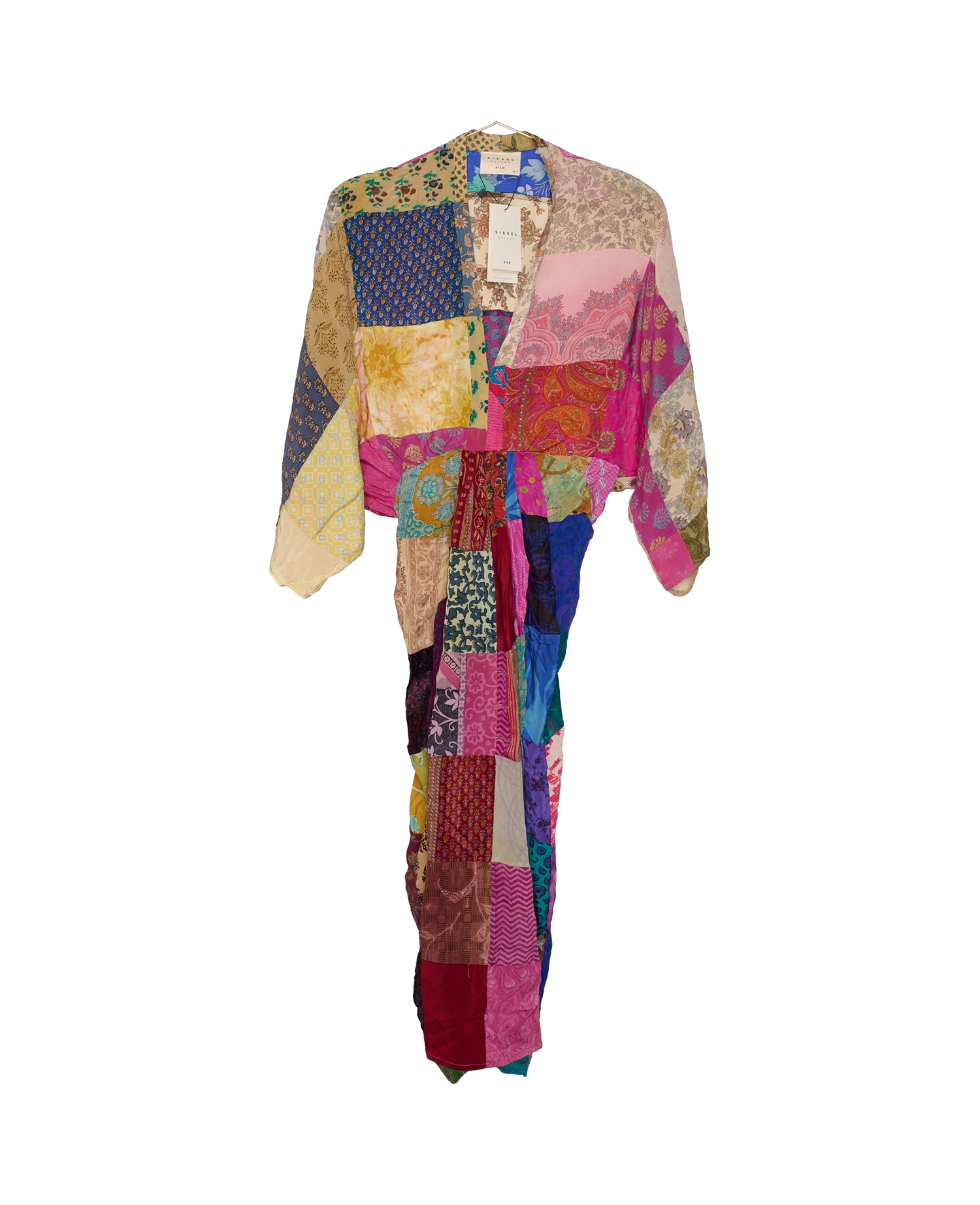 Juno SILK Patchwork Dress - No. 437