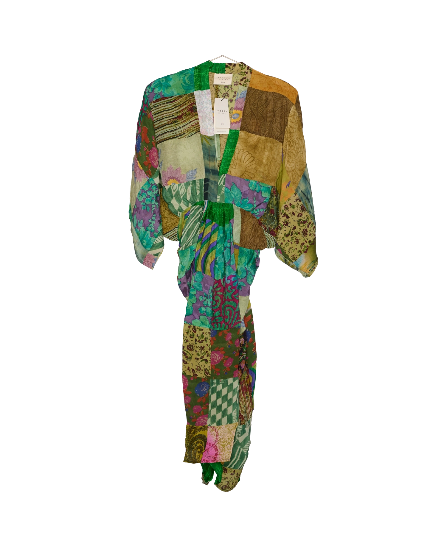 Juno SILK Patchwork Dress - No. 438