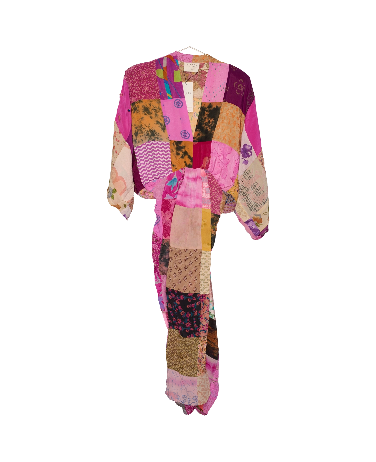 Juno SILK Patchwork Dress - No. 439