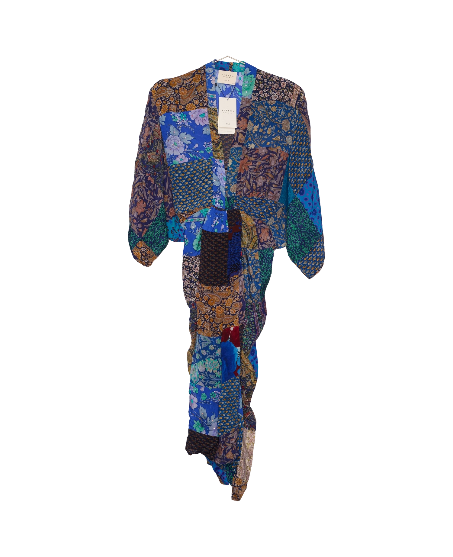 Juno SILK Patchwork Dress - No. 441