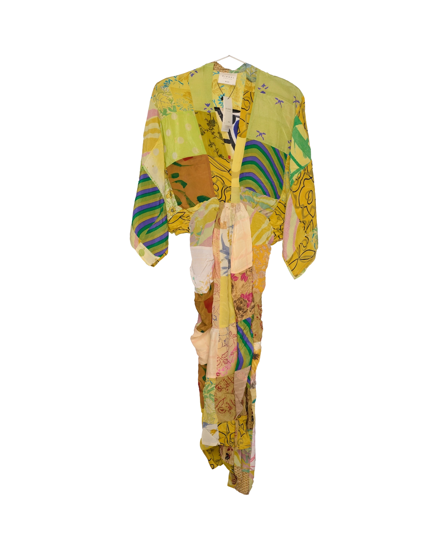 Juno SILK Patchwork Dress - No. 443