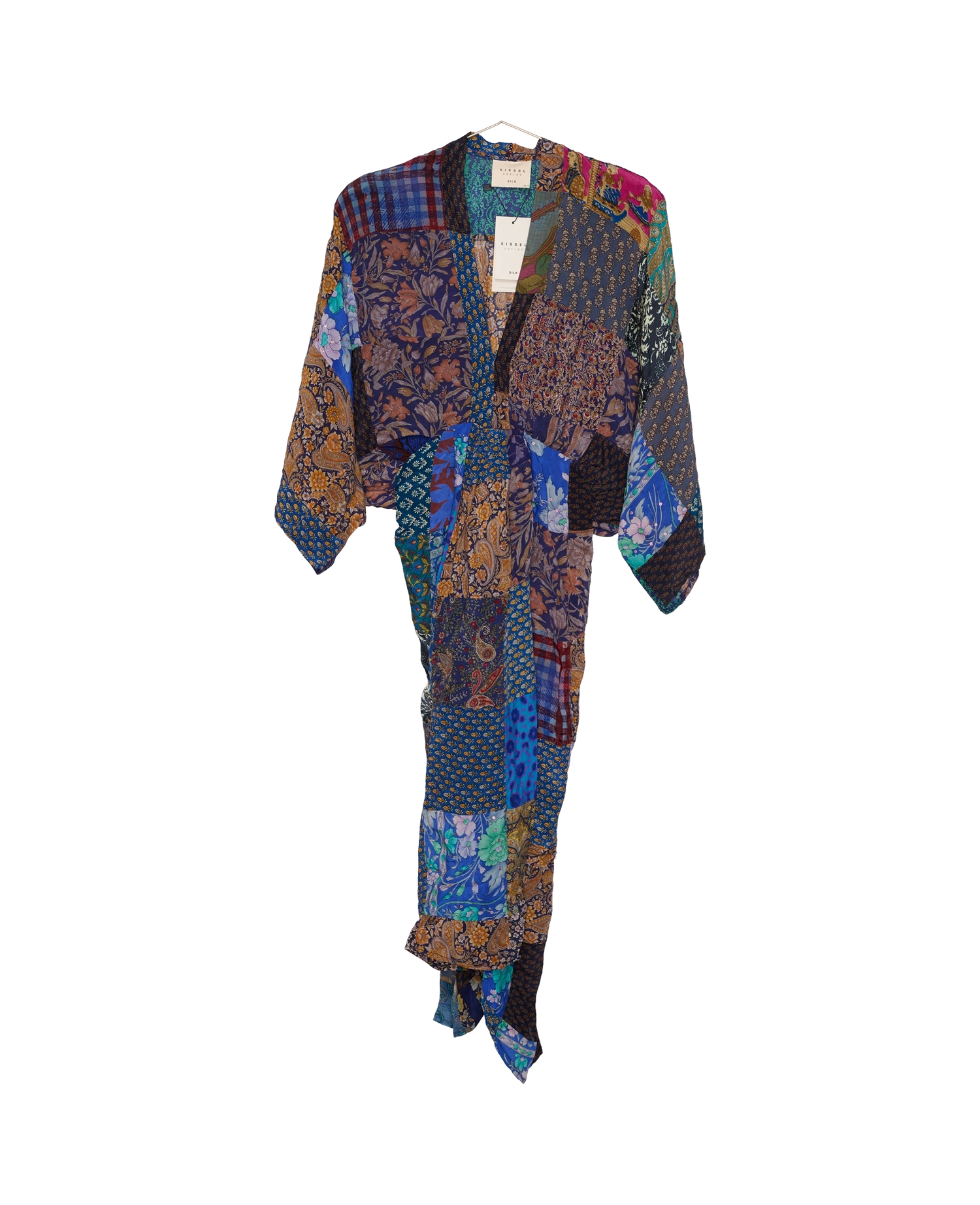 Juno SILK Patchwork Dress - No. 445