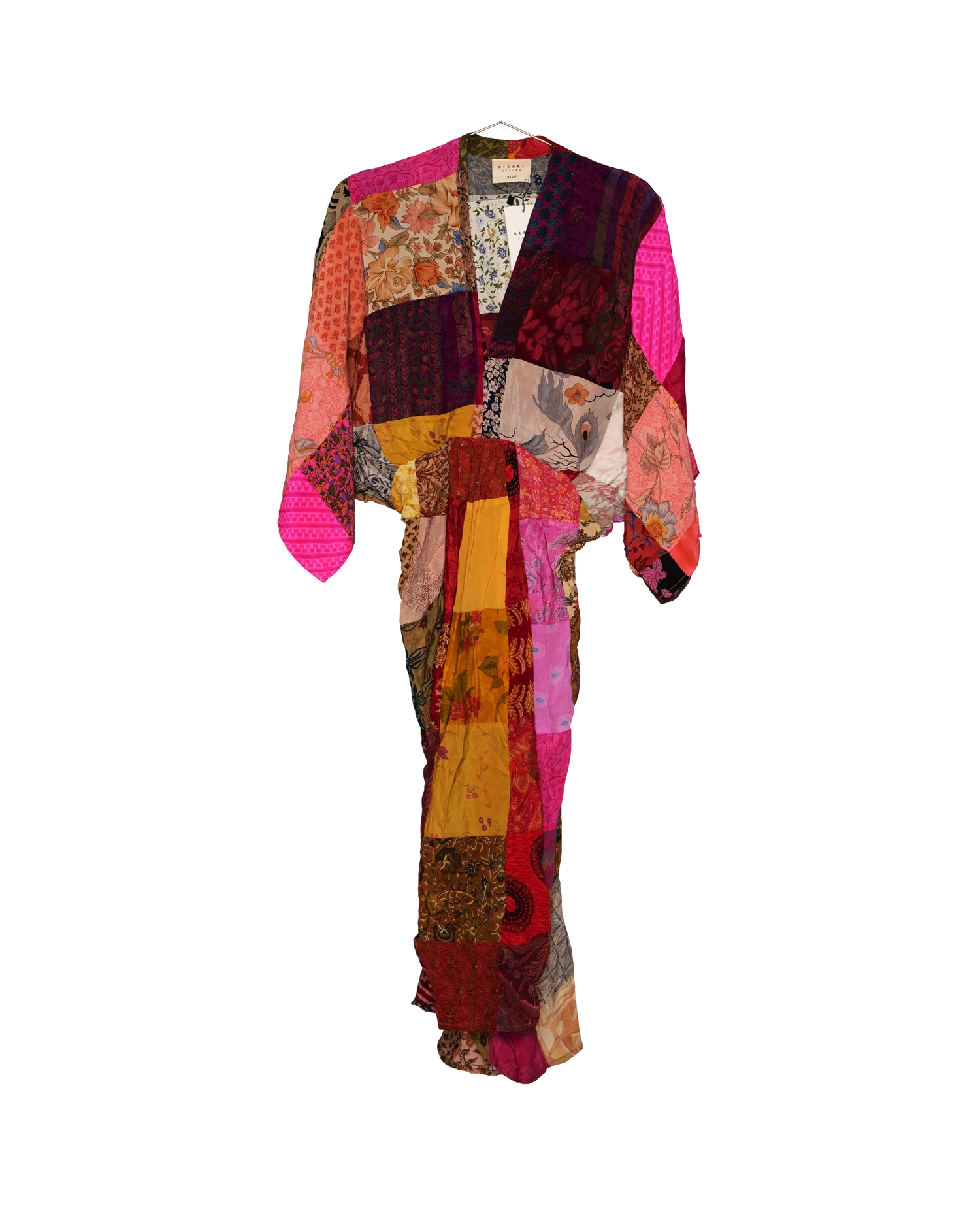 Juno SILK Patchwork Dress - No. 448