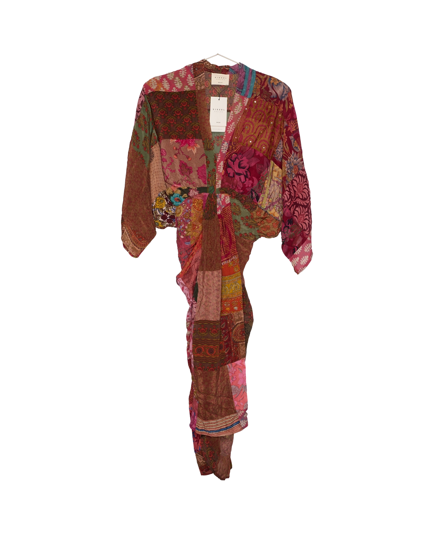 Juno SILK Patchwork Dress - No. 449