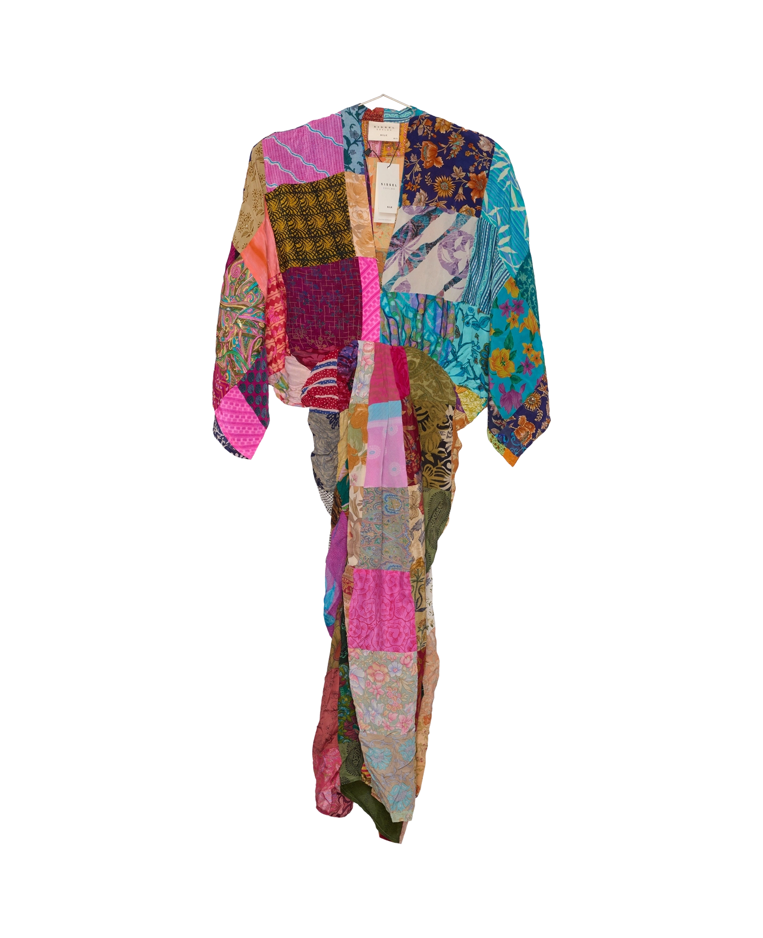 Juno SILK Patchwork Dress - No. 453