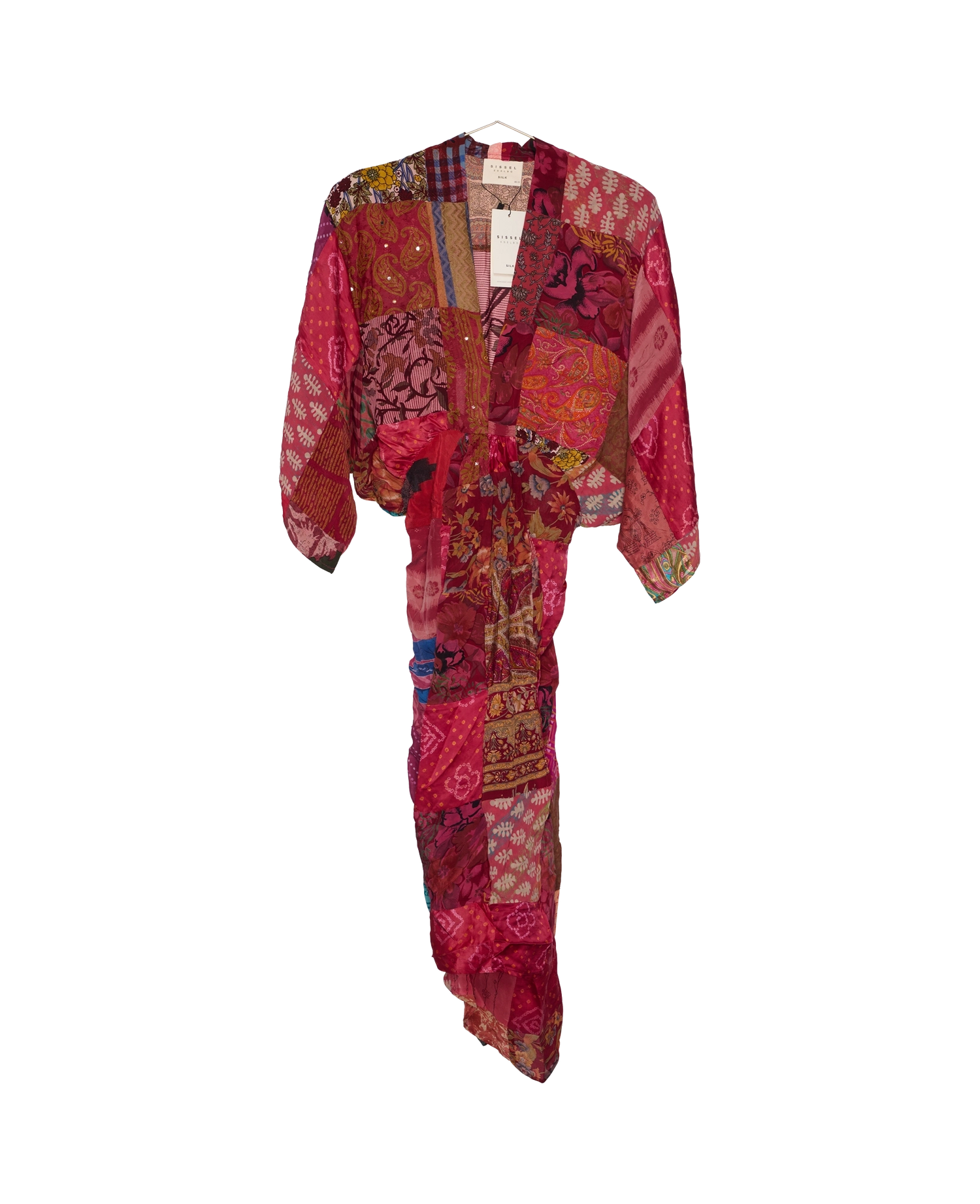 Juno SILK Patchwork Dress - No. 456