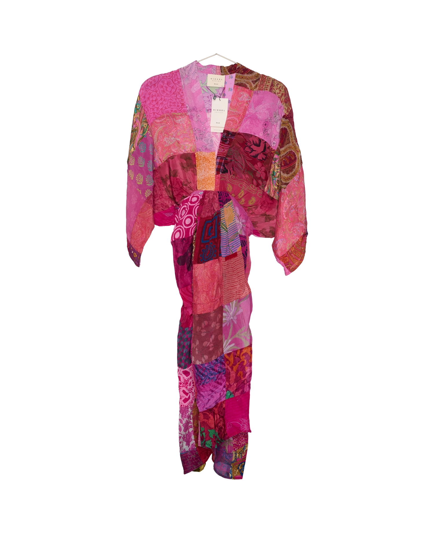 Juno SILK Patchwork Dress - No. 458