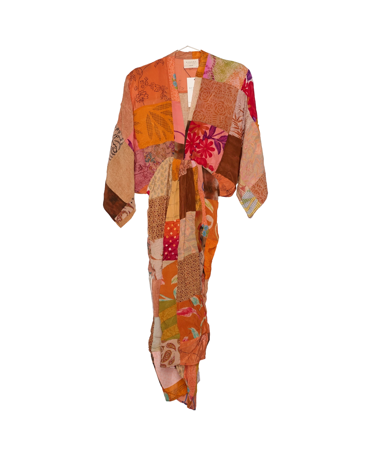 Juno SILK Patchwork Dress - No. 460