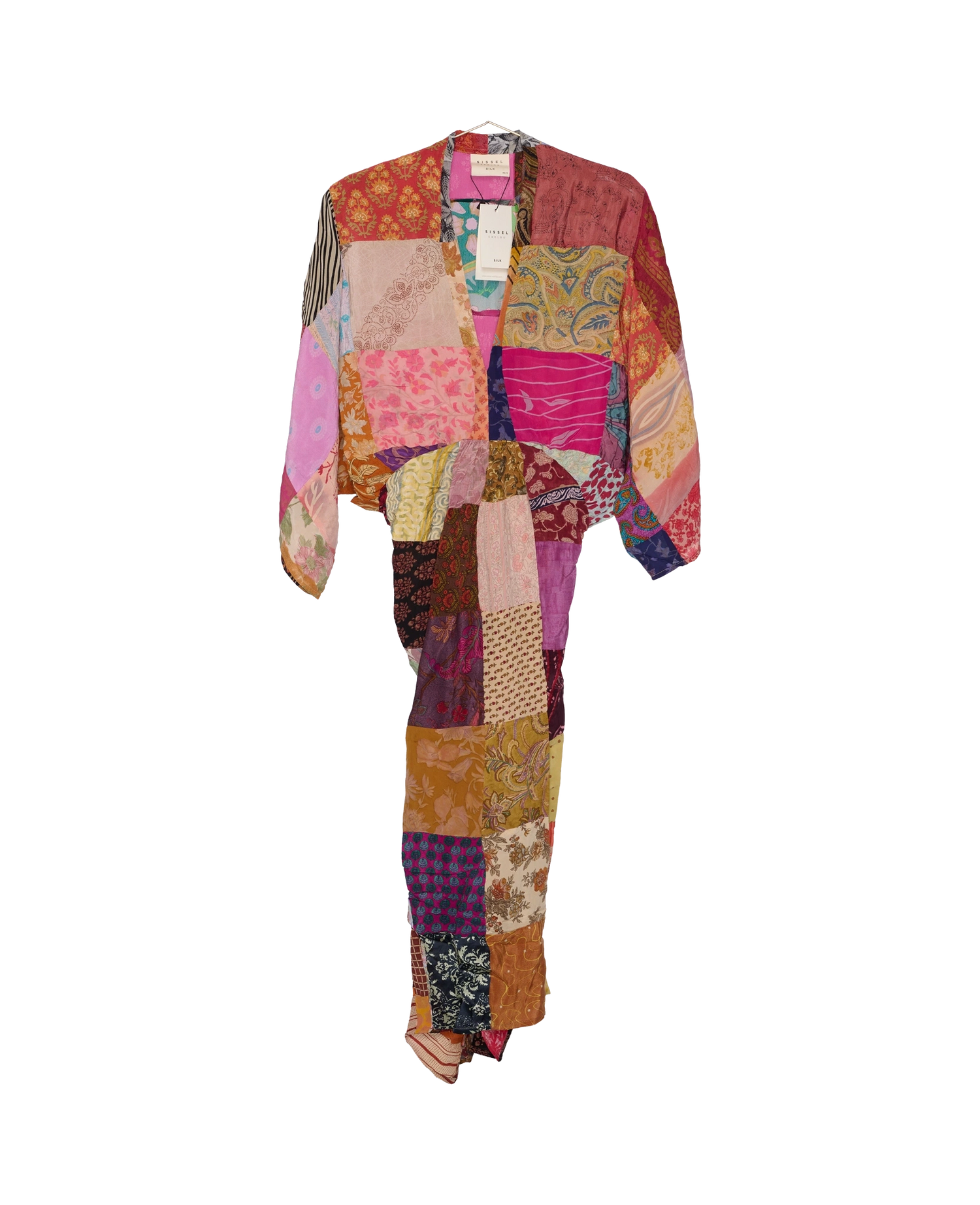 Juno SILK Patchwork Dress - No. 465