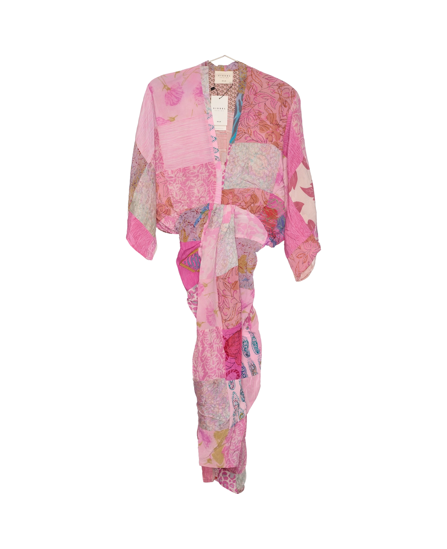 Juno SILK Patchwork Dress - No. 467