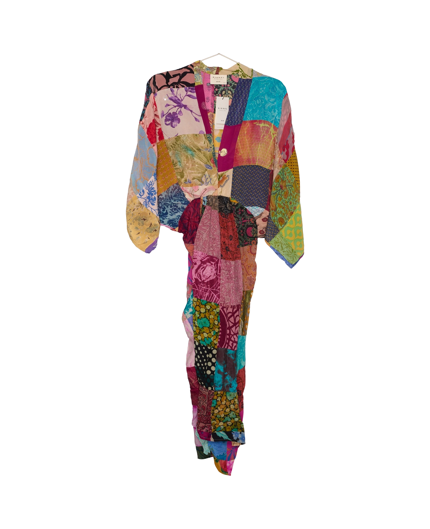 Juno SILK Patchwork Dress - No. 468