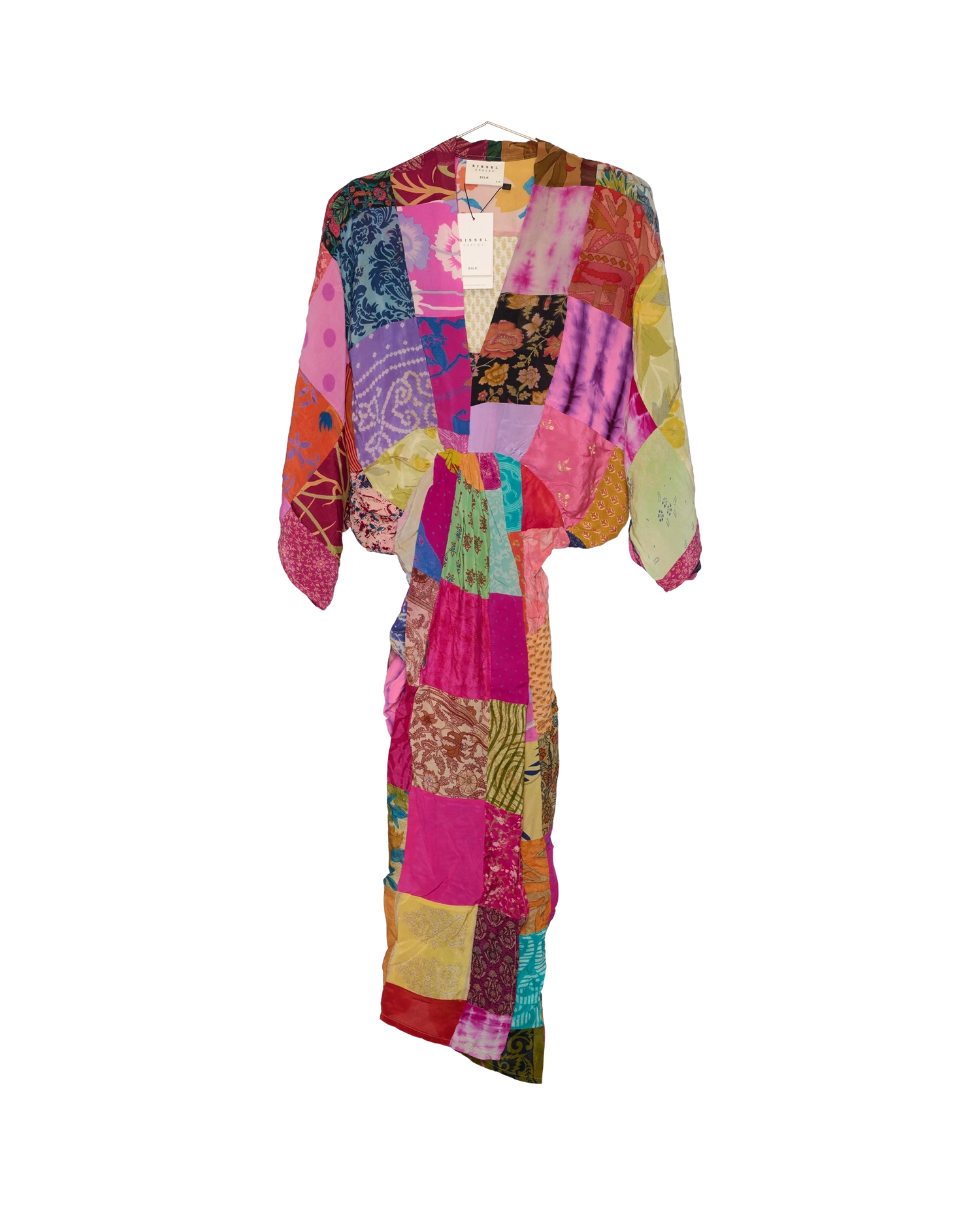 Juno SILK Patchwork Dress - No. 470