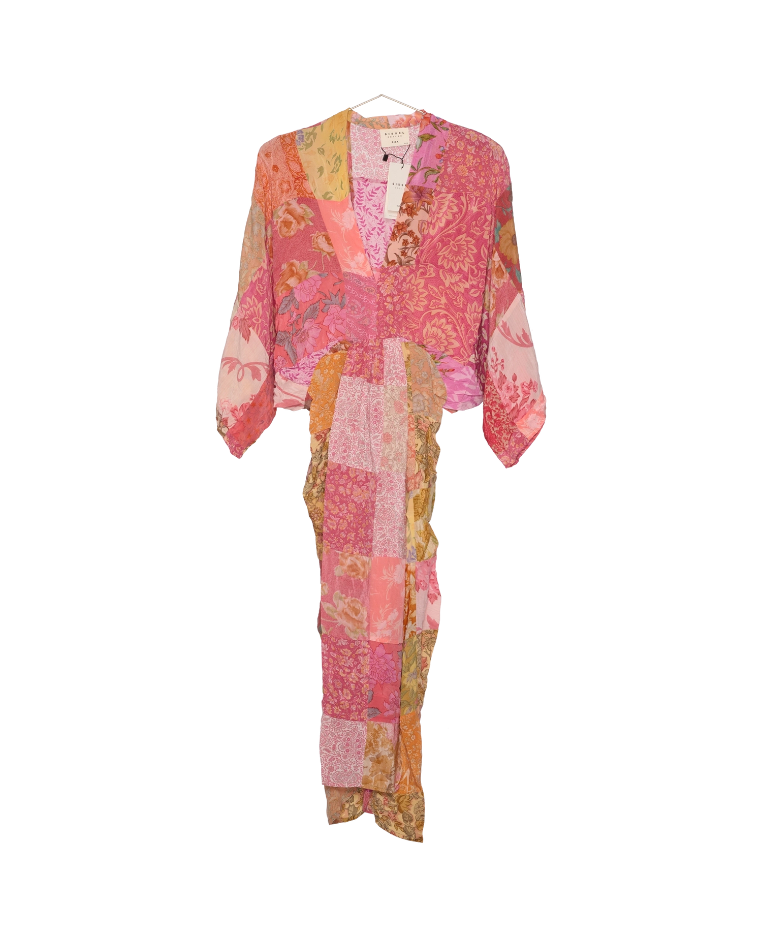 Juno SILK Patchwork Dress - No. 474
