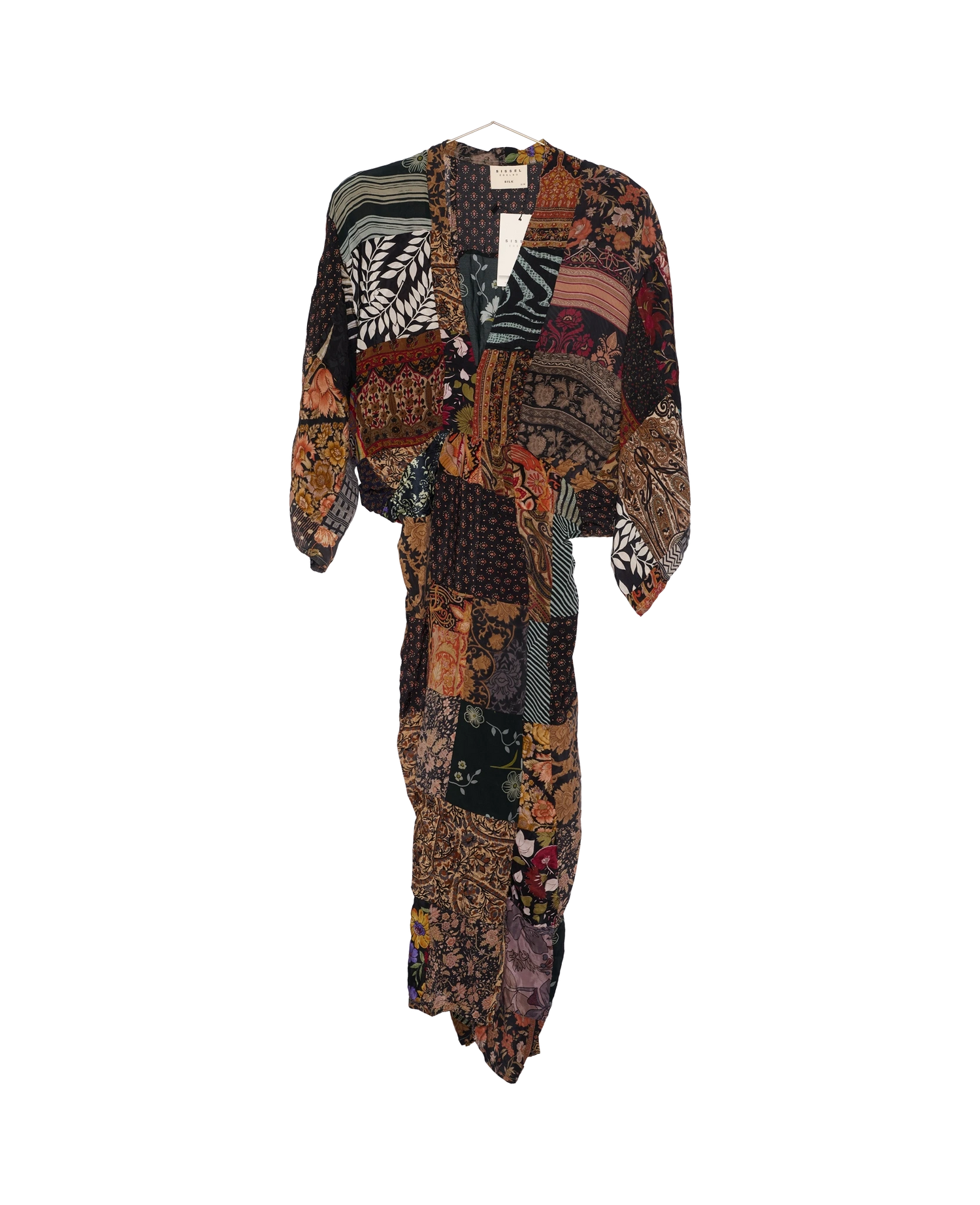 Juno SILK Patchwork Dress - No. 476