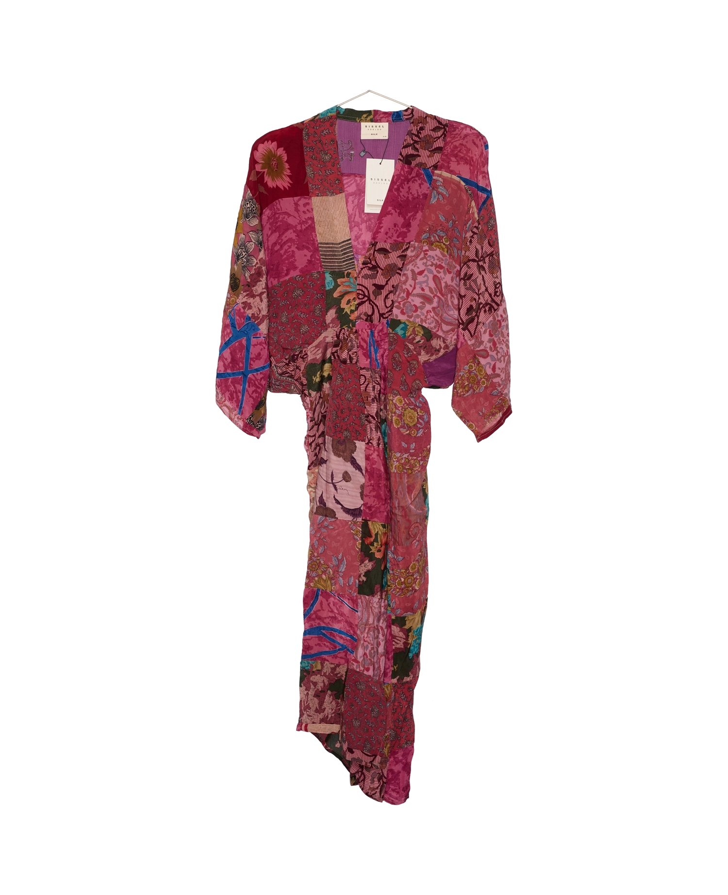 Juno SILK Patchwork Dress - No. 477