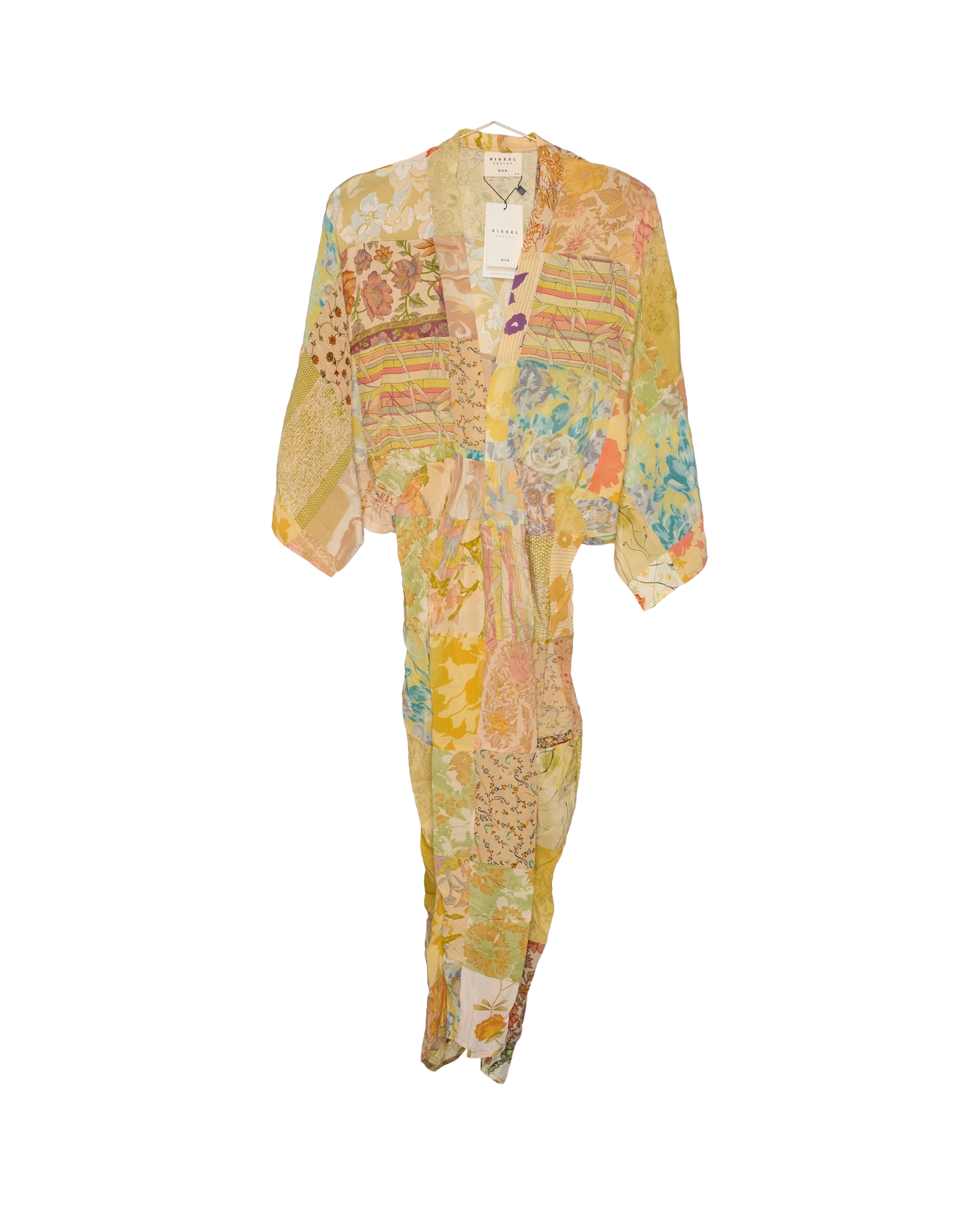 Juno SILK Patchwork Dress - No. 478