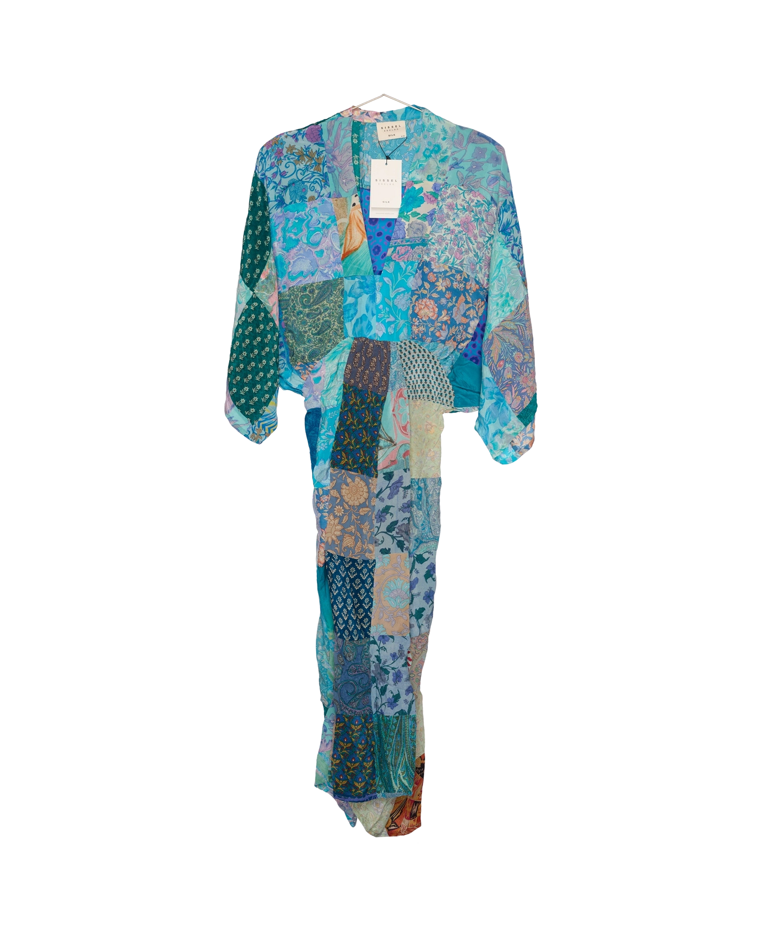 Juno SILK Patchwork Dress - No. 481