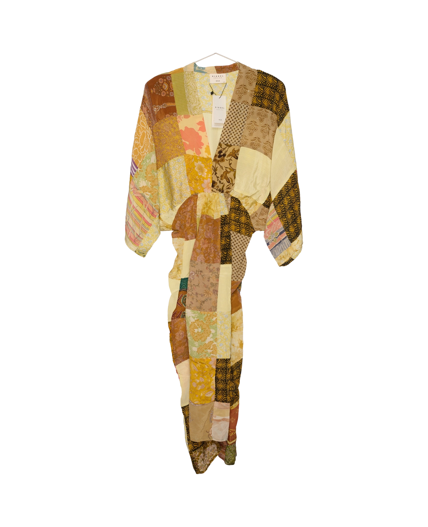 Juno SILK Patchwork Dress - No. 484