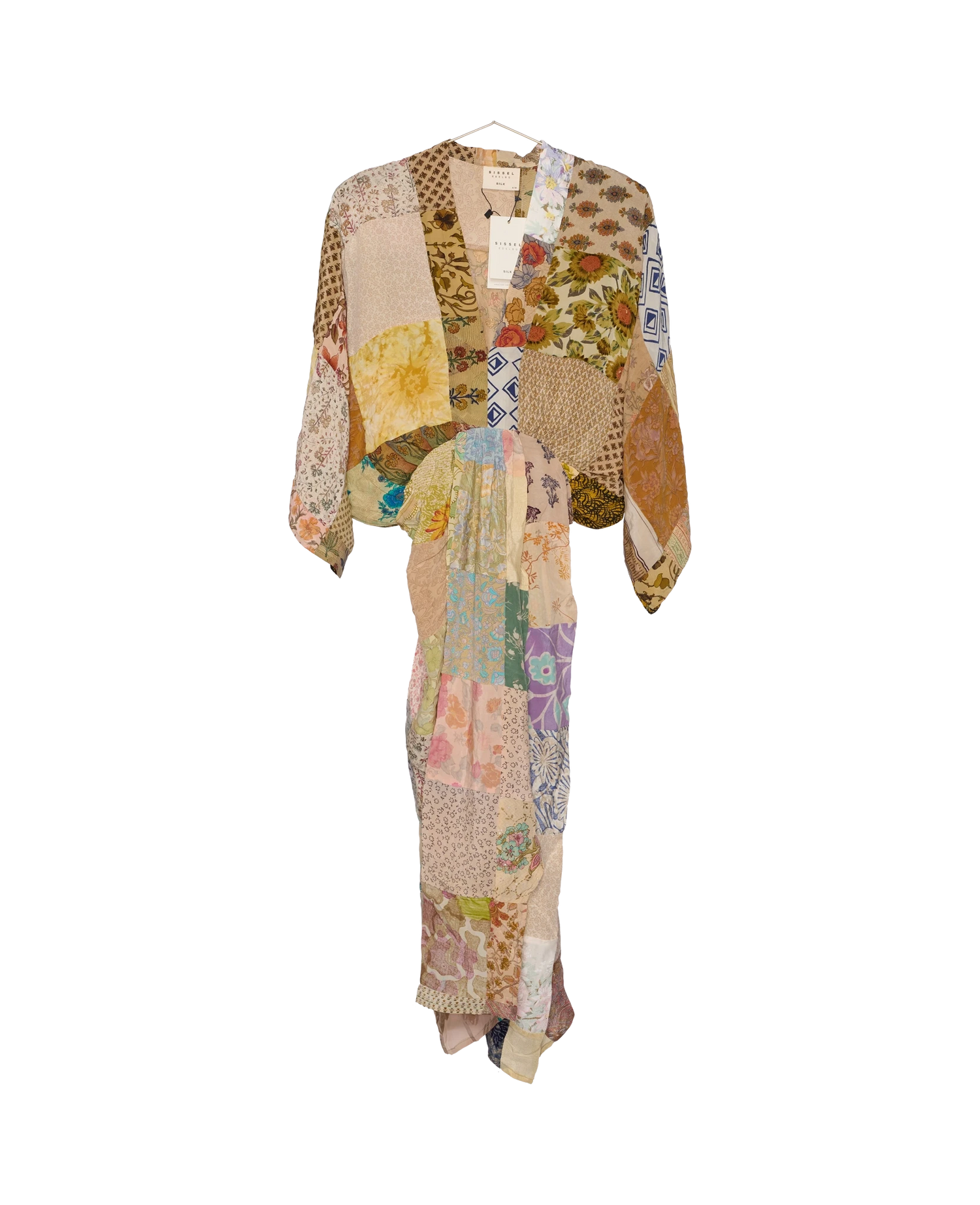Juno SILK Patchwork Dress - No. 485