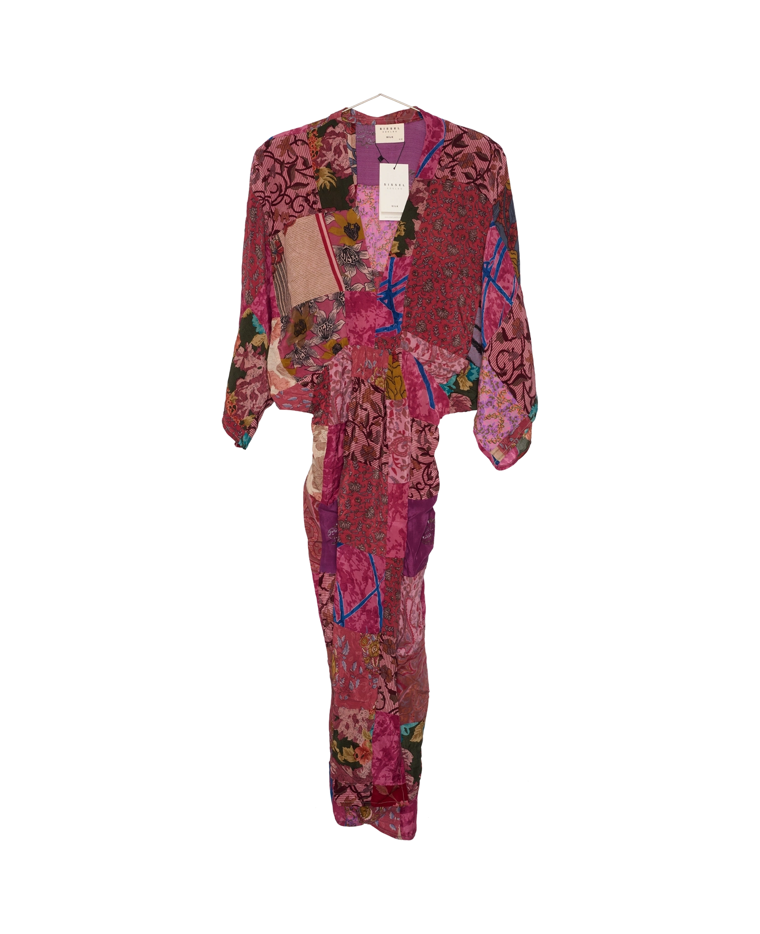 Juno SILK Patchwork Dress - No. 486