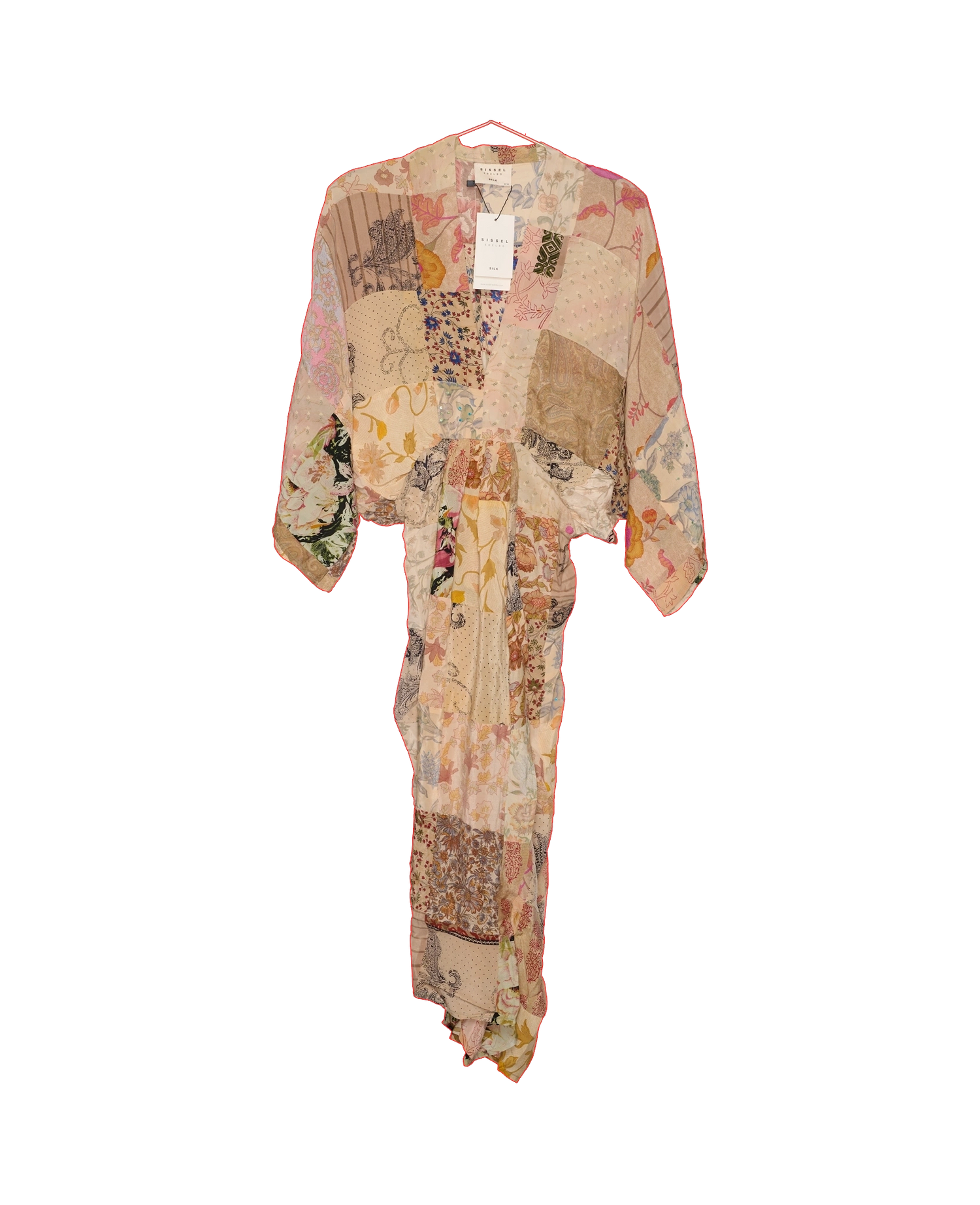 Juno SILK Patchwork Dress - No. 488