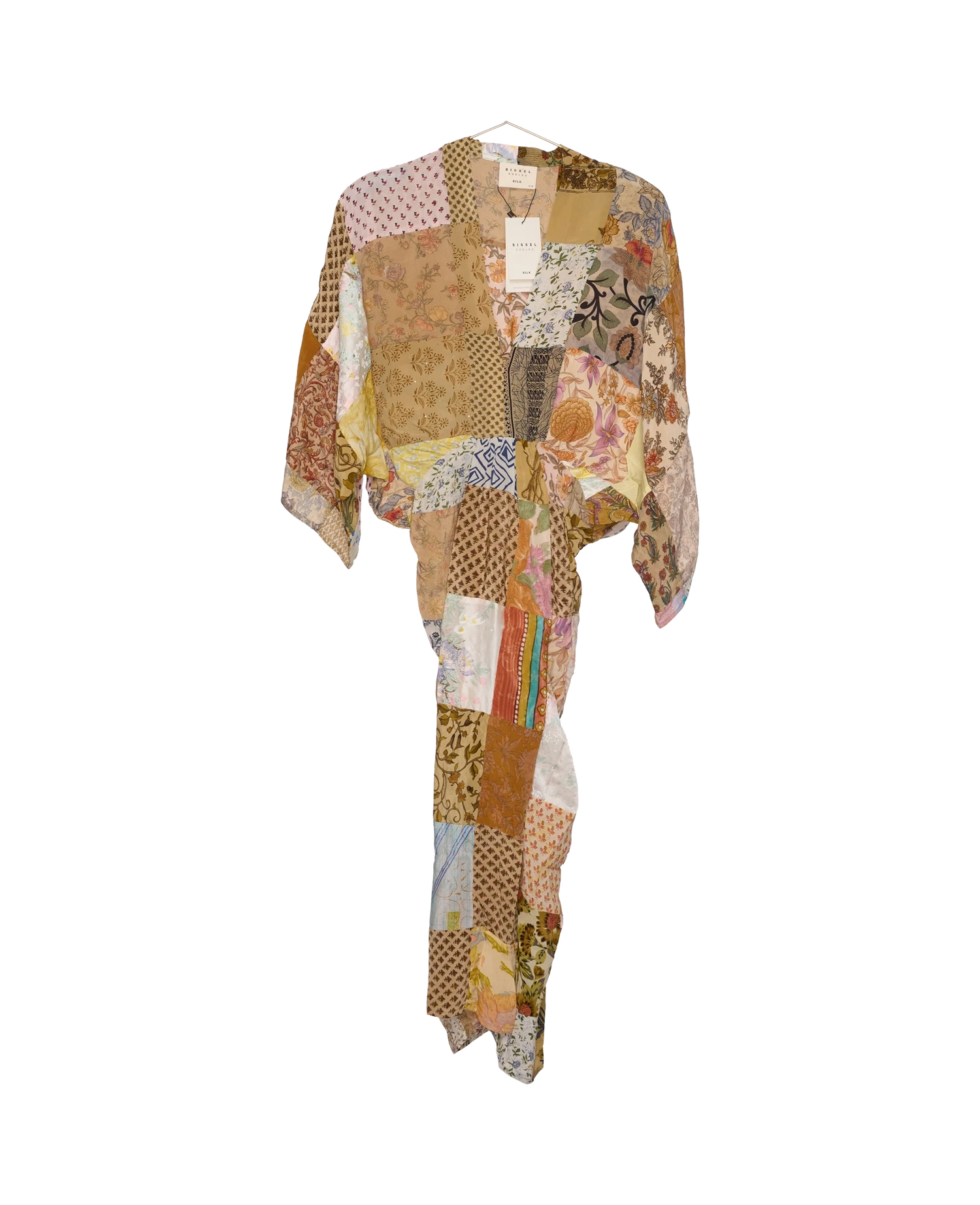 Juno SILK Patchwork Dress - No. 491