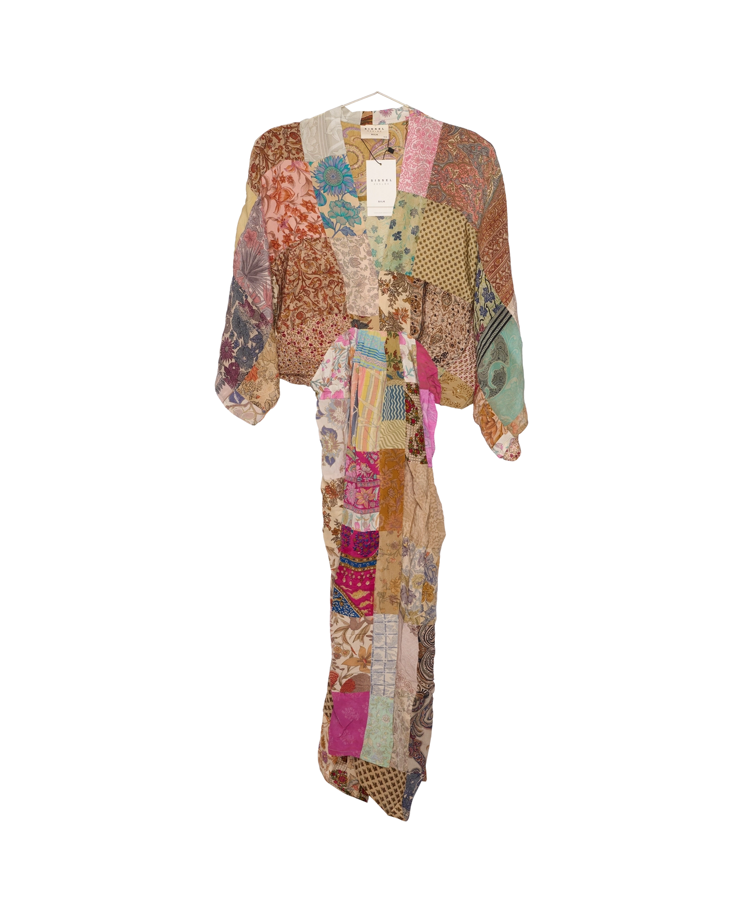 Juno SILK Patchwork Dress - No. 492