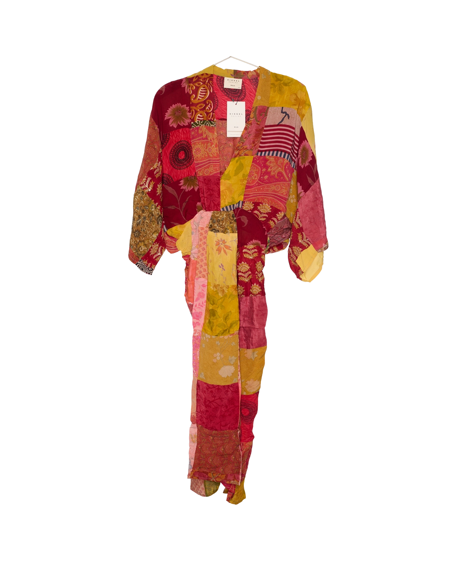 Juno SILK Patchwork Dress - No. 493