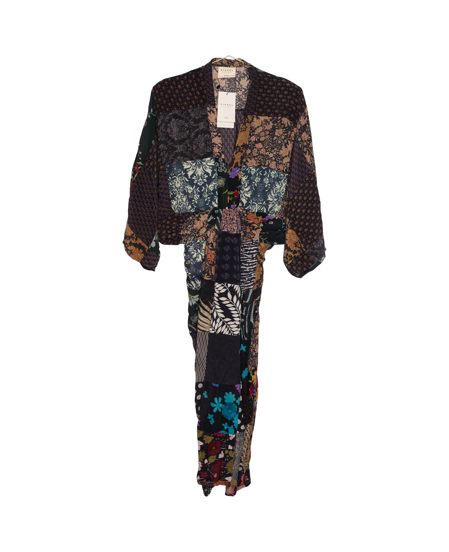 Juno SILK Patchwork Dress - No. 494