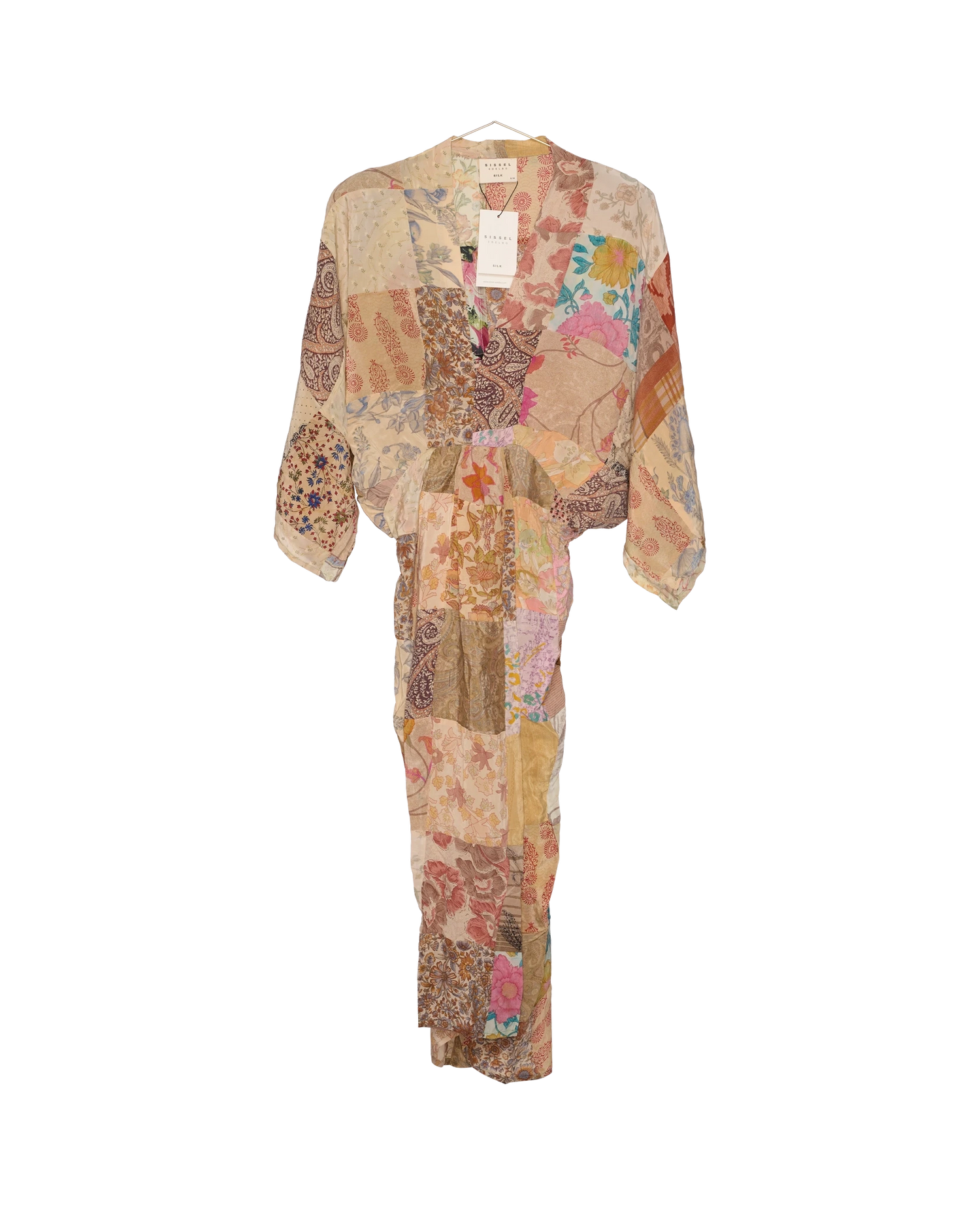 Juno SILK Patchwork Dress - No. 495