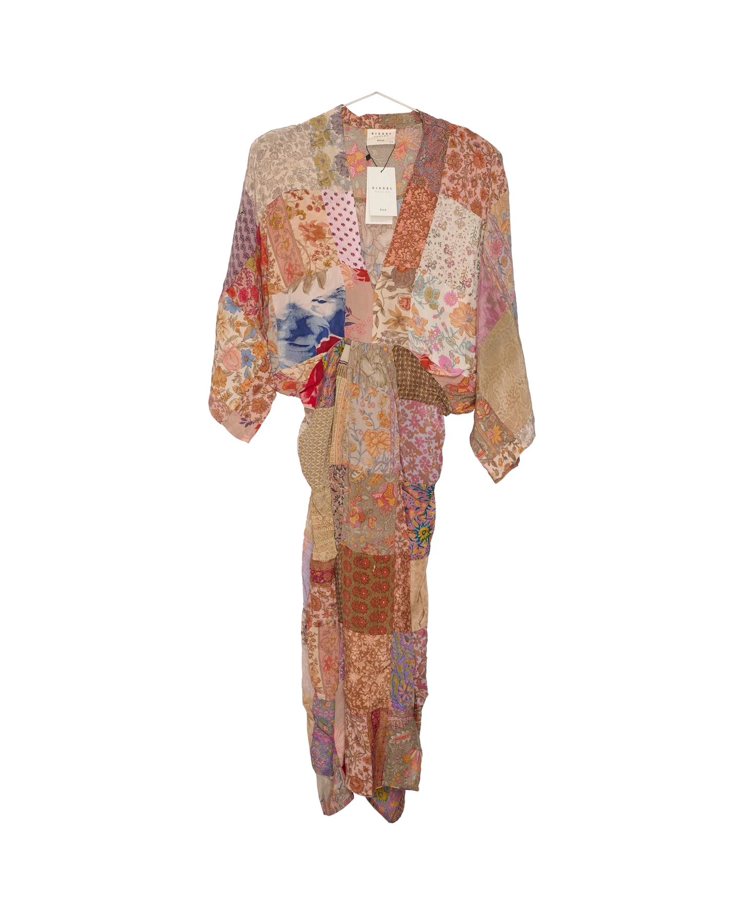 Juno SILK Patchwork Dress - No. 497