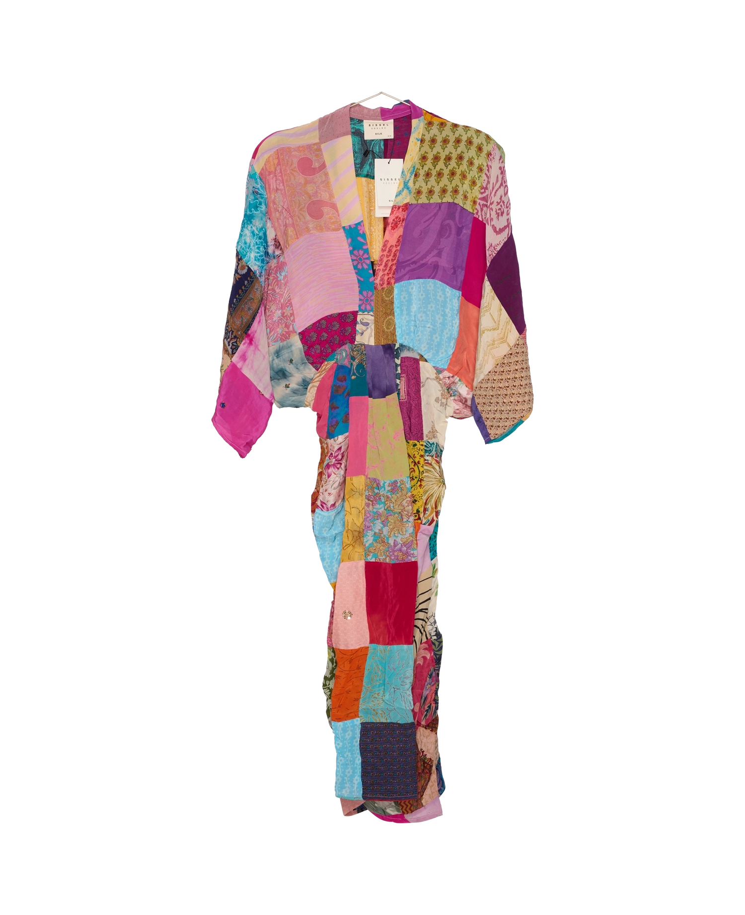 Juno SILK Patchwork Dress - No. 499