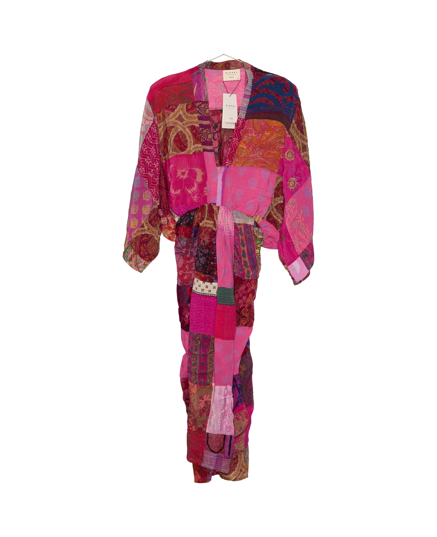 Juno SILK Patchwork Dress - No. 501