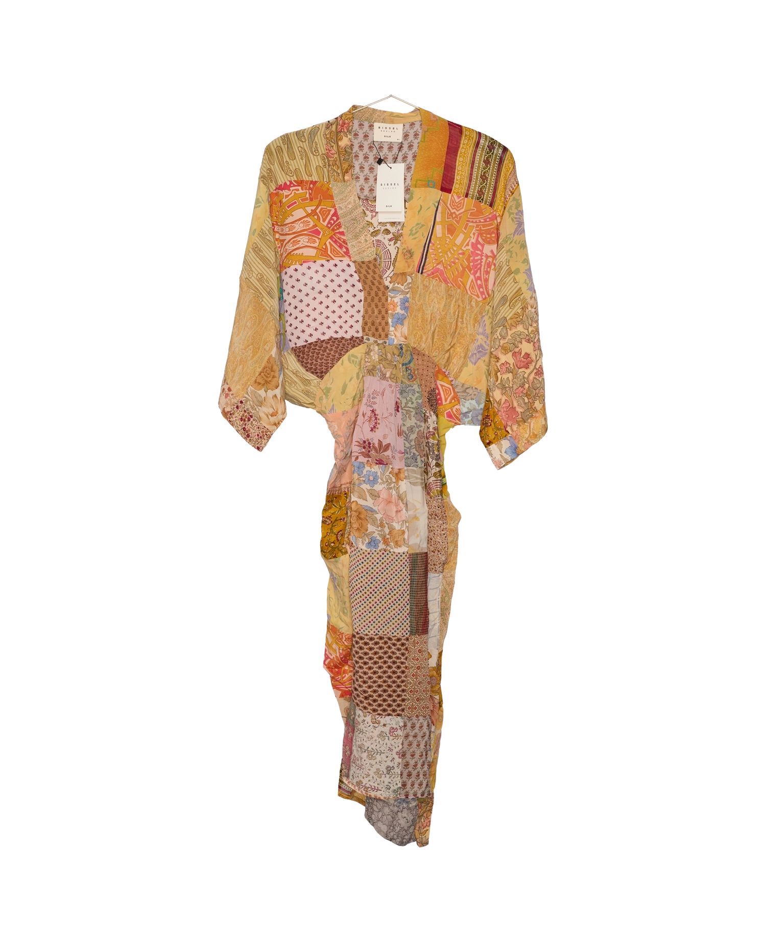 Juno SILK Patchwork Dress - No. 505