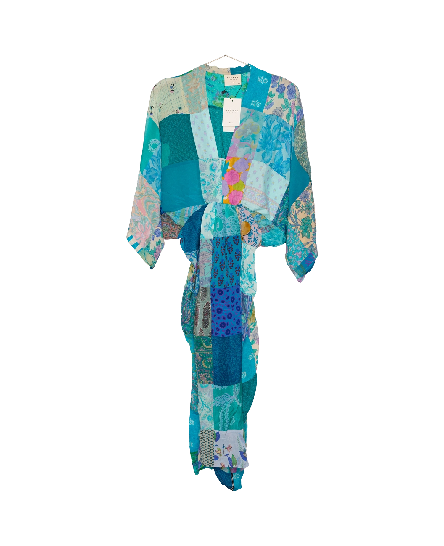 Juno SILK Patchwork Dress - No. 508