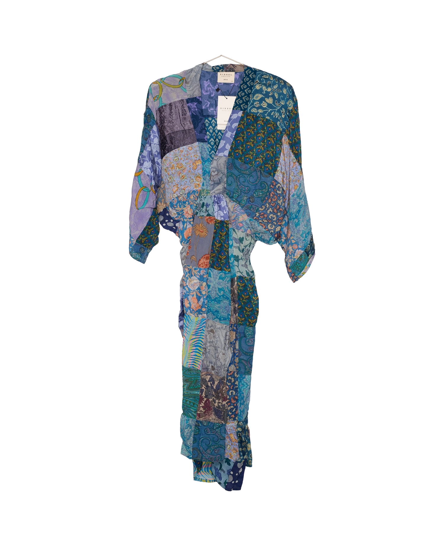 Juno SILK Patchwork Dress - No. 510