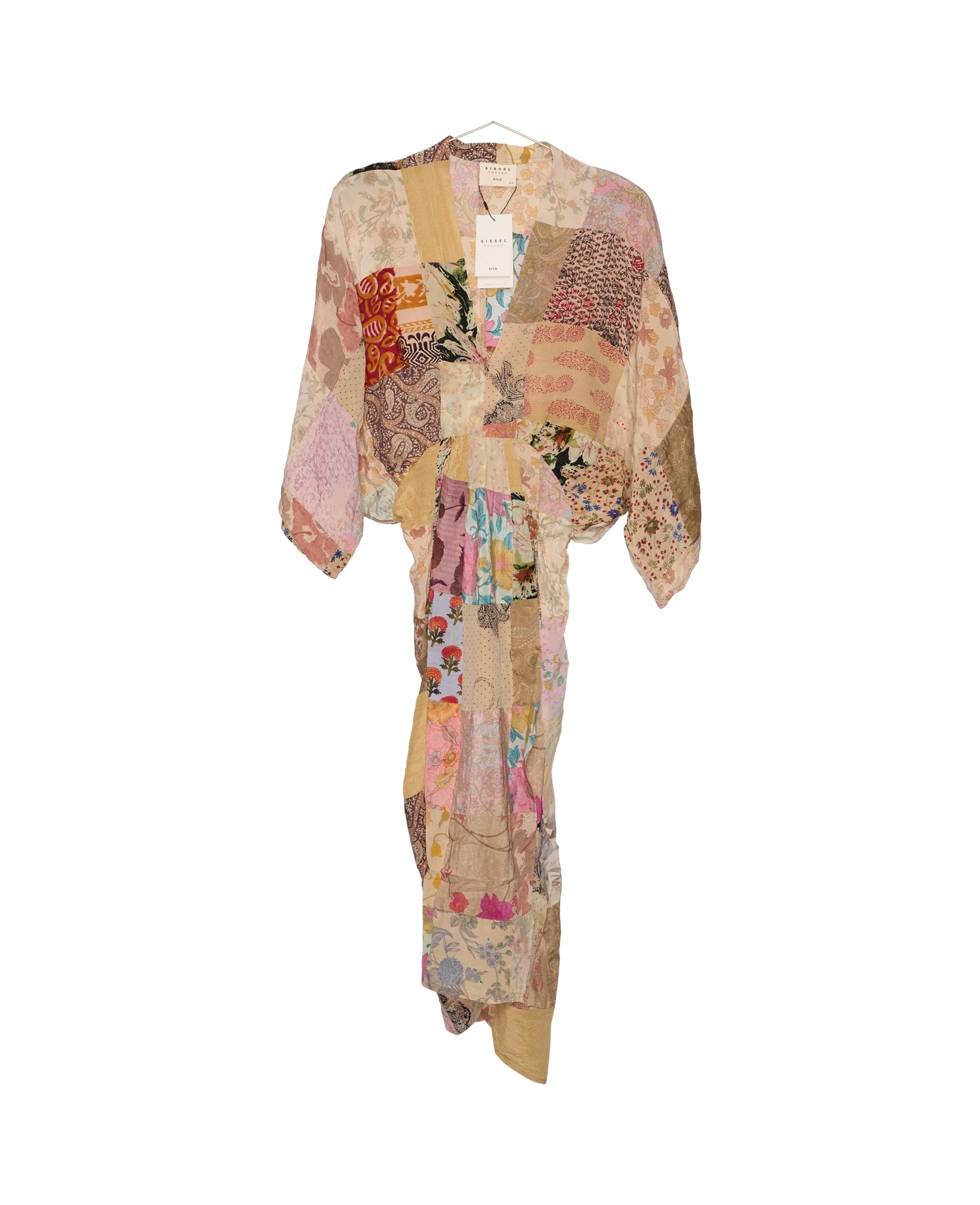 Juno SILK Patchwork Dress - No. 518