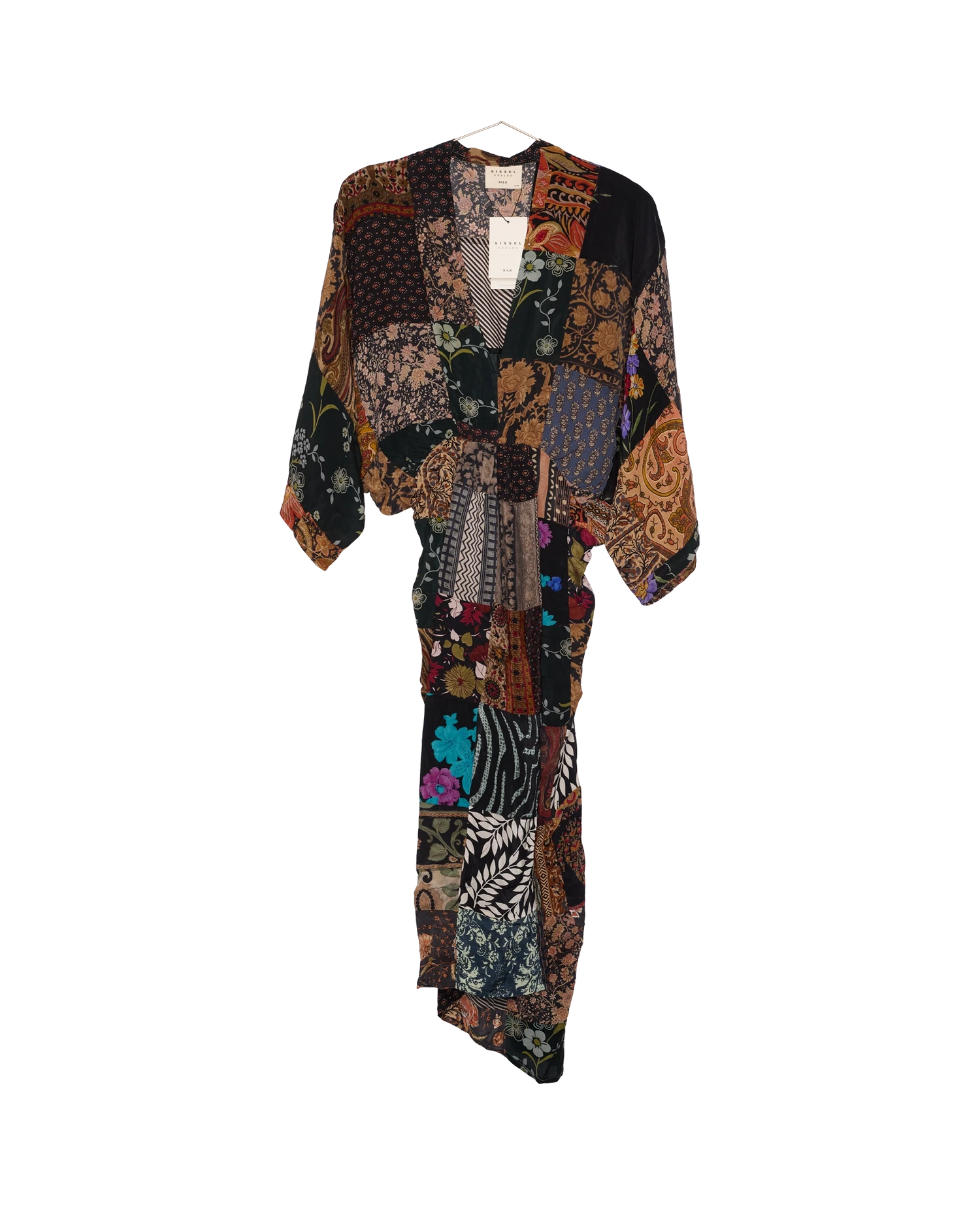 Juno SILK Patchwork Dress - No. 519