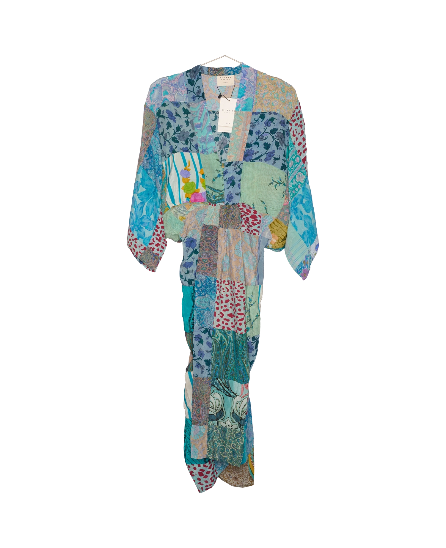 Juno SILK Patchwork Dress - No. 522