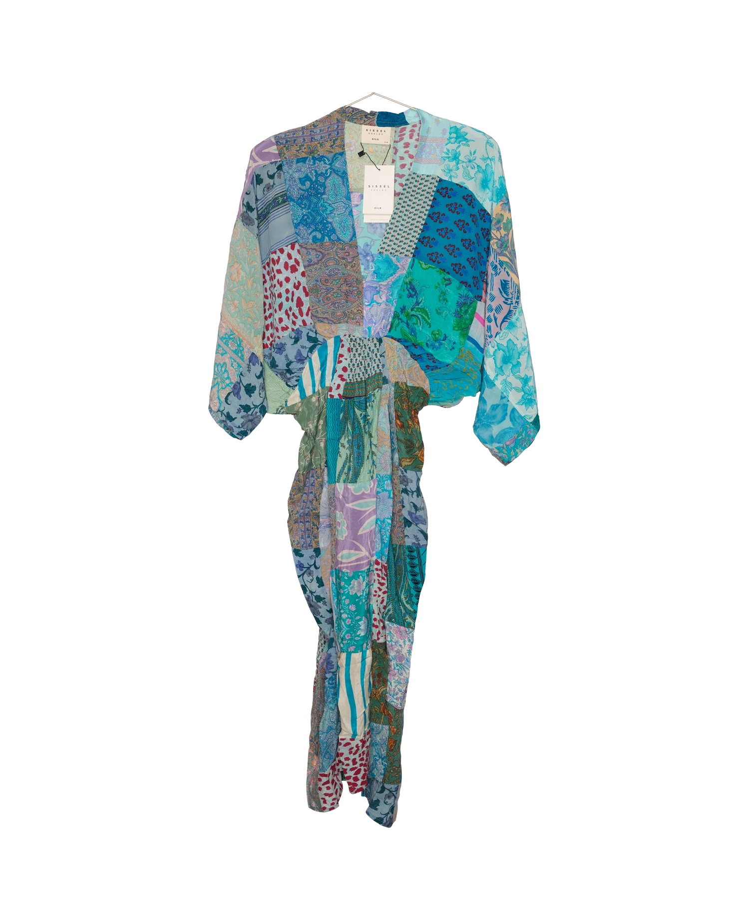 Juno SILK Patchwork Dress - No. 526